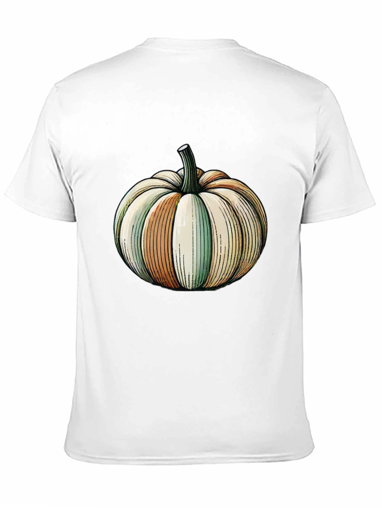 Pumpkin Graphic Tee - Halloween Style