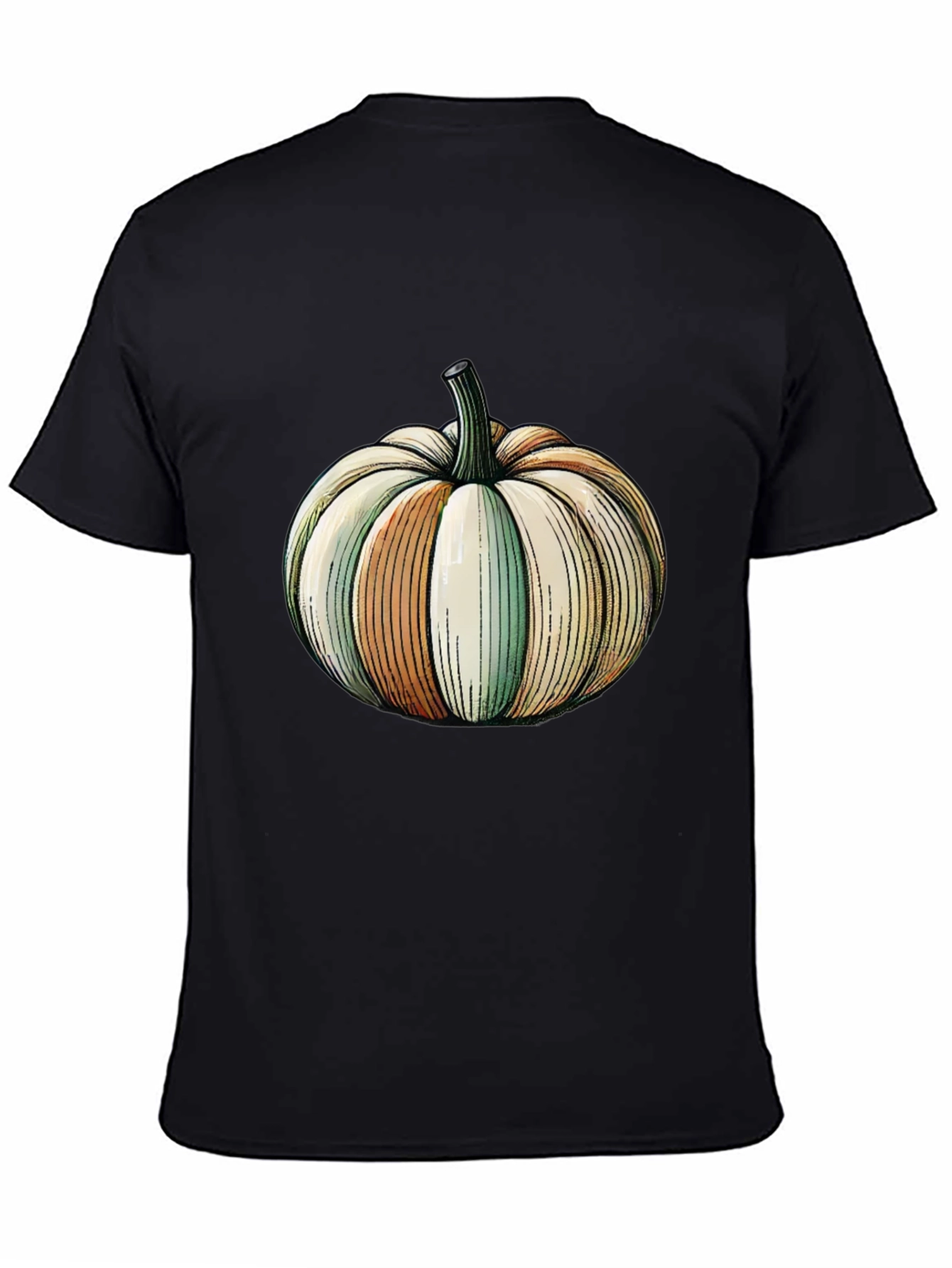 Pumpkin Graphic Tee - Halloween Style