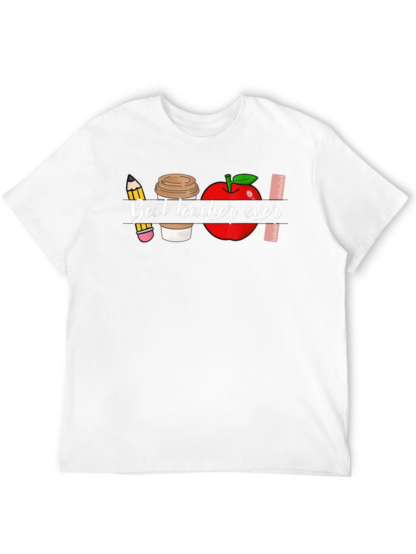 Best Teacher Ever Graphic T-Shirt