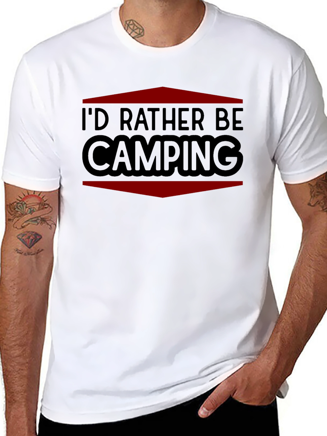 Camping Graphic T-Shirt - Outdoor Adventure Apparel