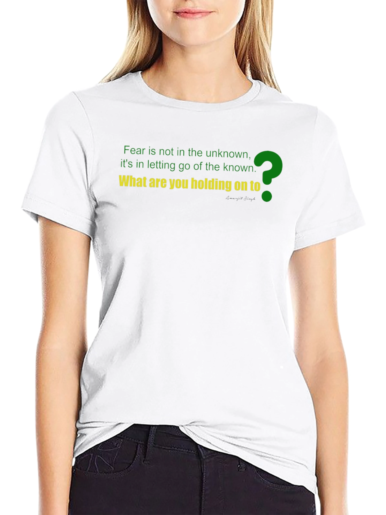 Motivational T-Shirt - Fear of Unknown