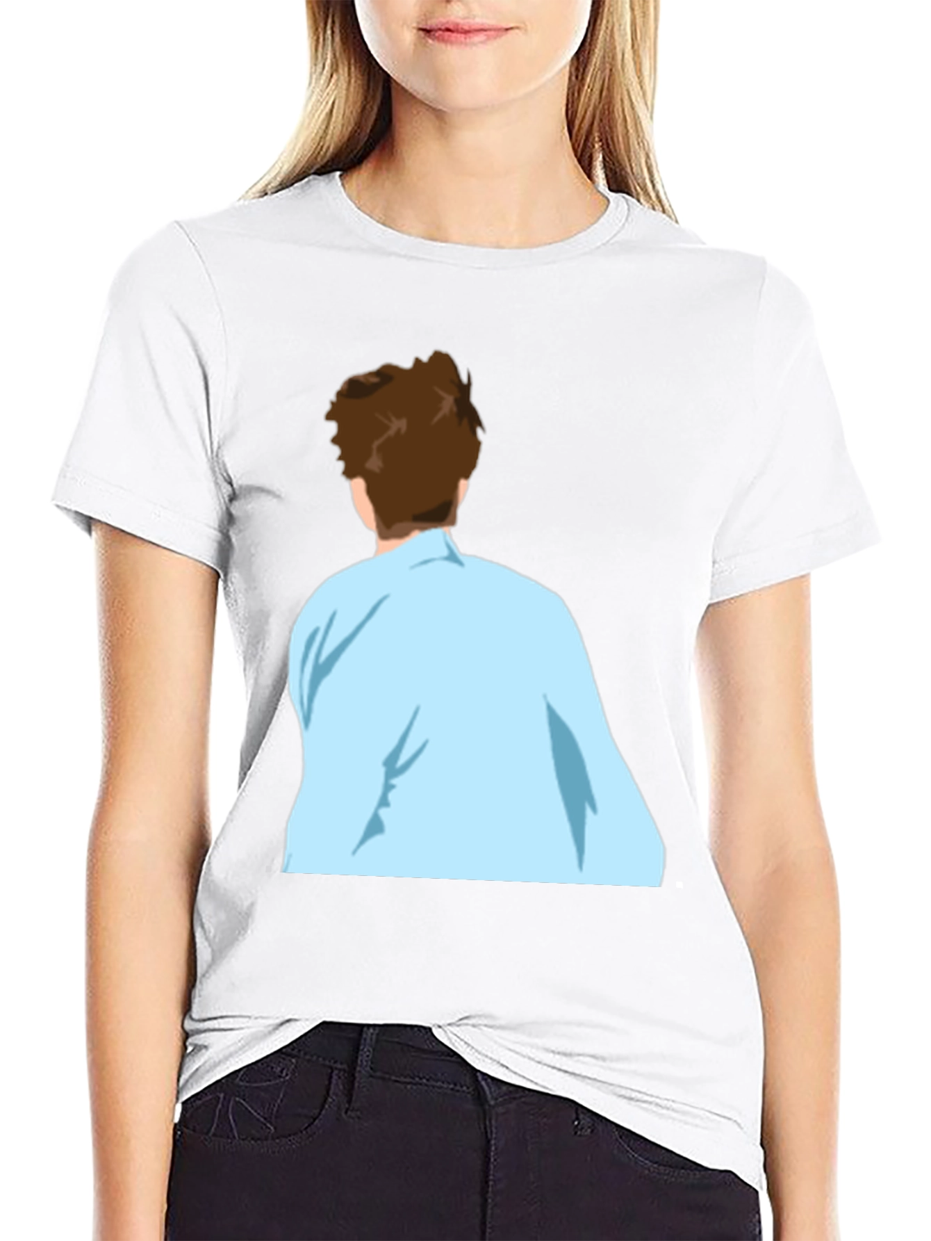 Cool Casual Black Graphic T-Shirt