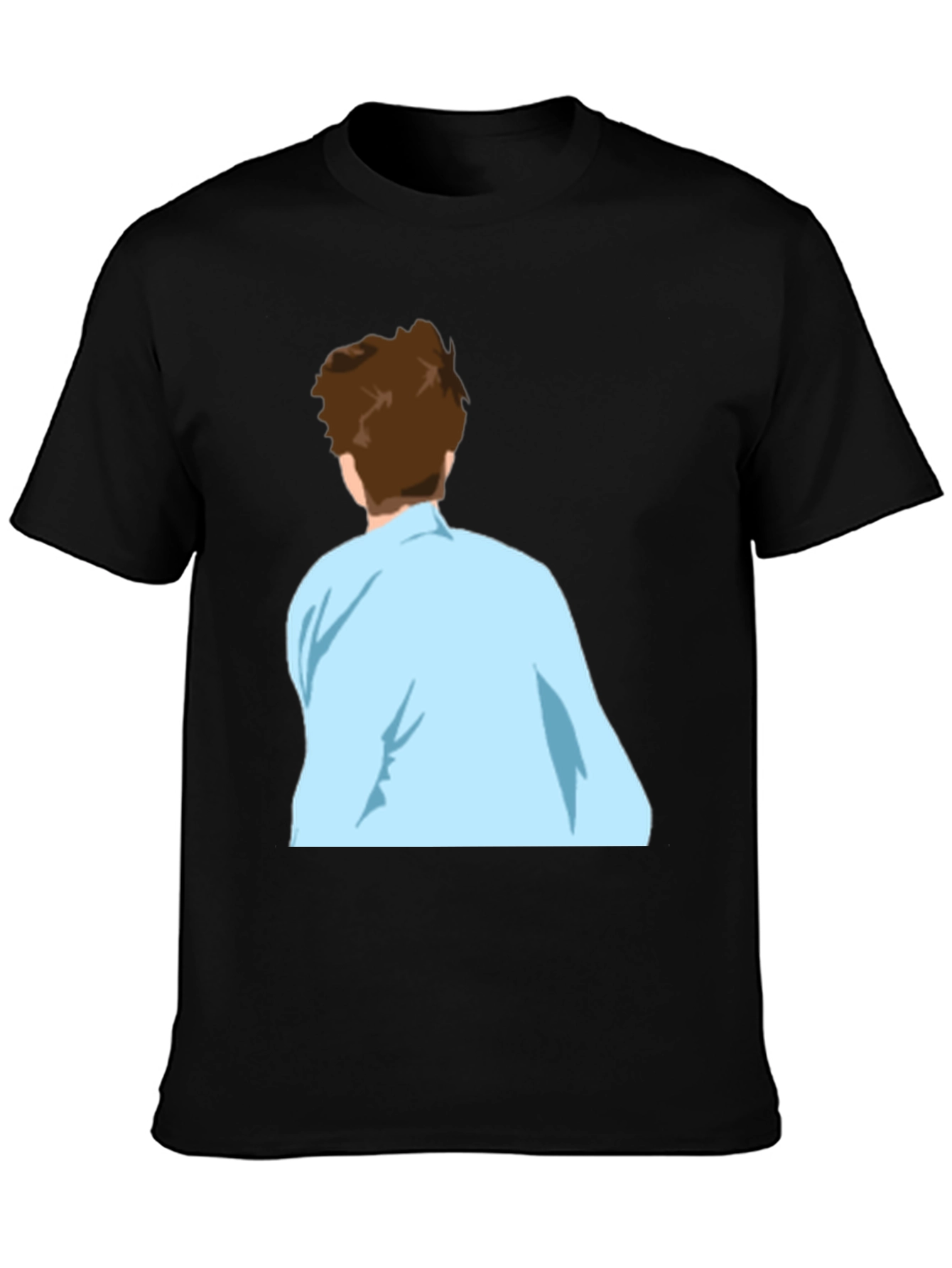 Cool Casual Black Graphic T-Shirt
