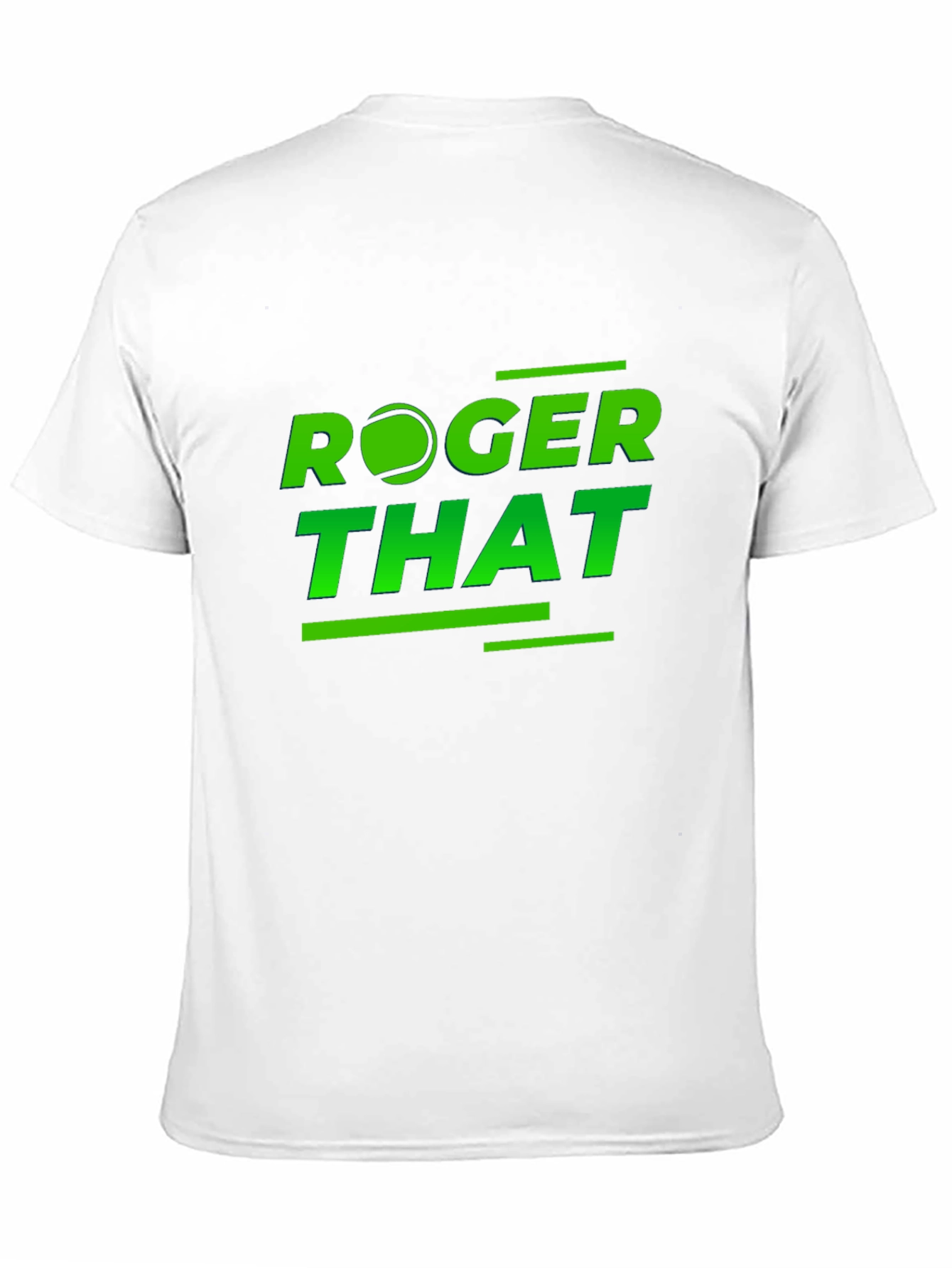 Roger That Tennis T-Shirt - Novelty Sports Tee