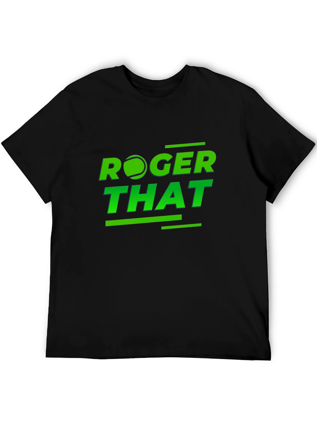 Roger That Tennis T-Shirt - Novelty Sports Tee