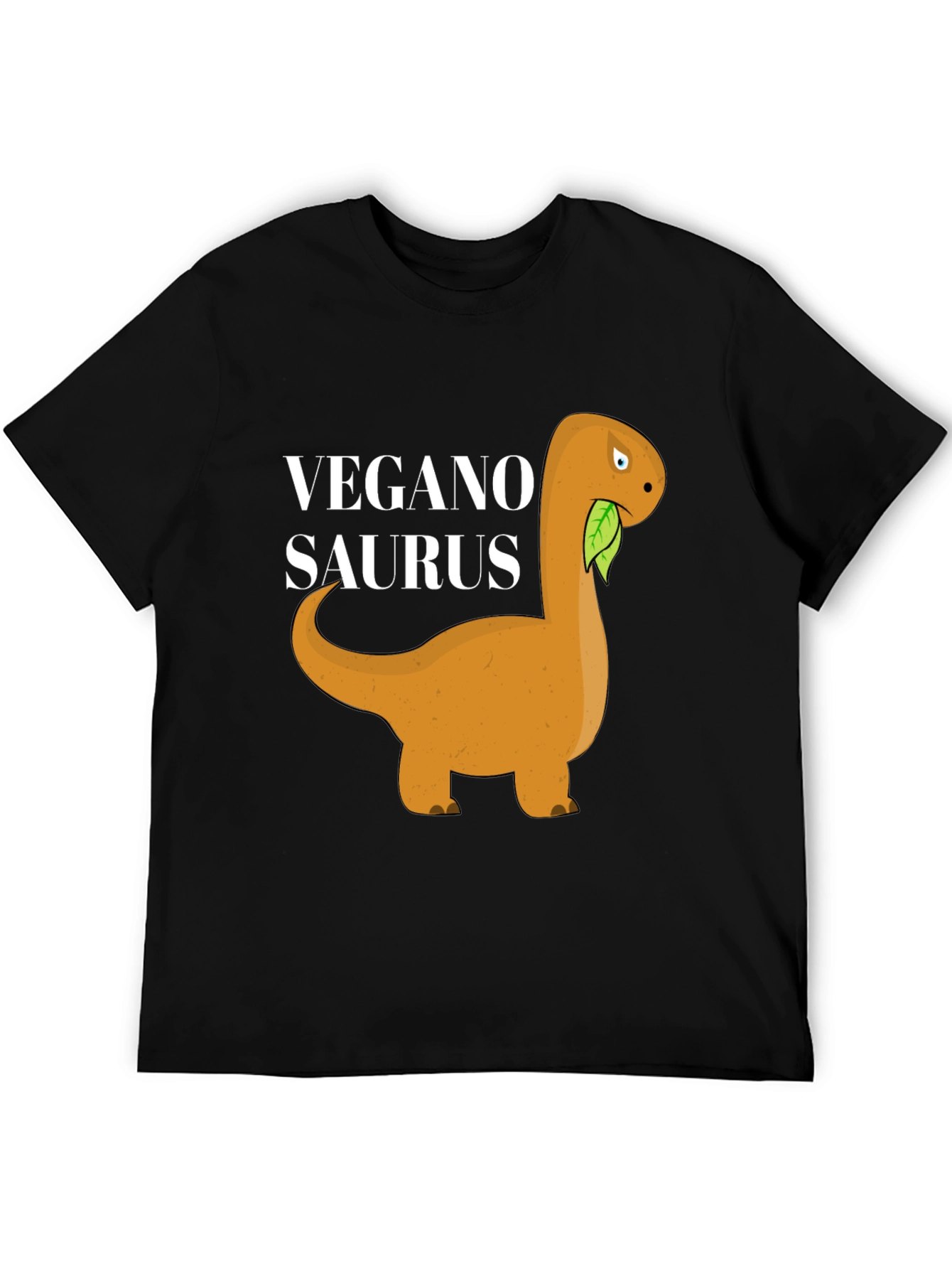 Vegan-o-Saurus Black T-Shirt