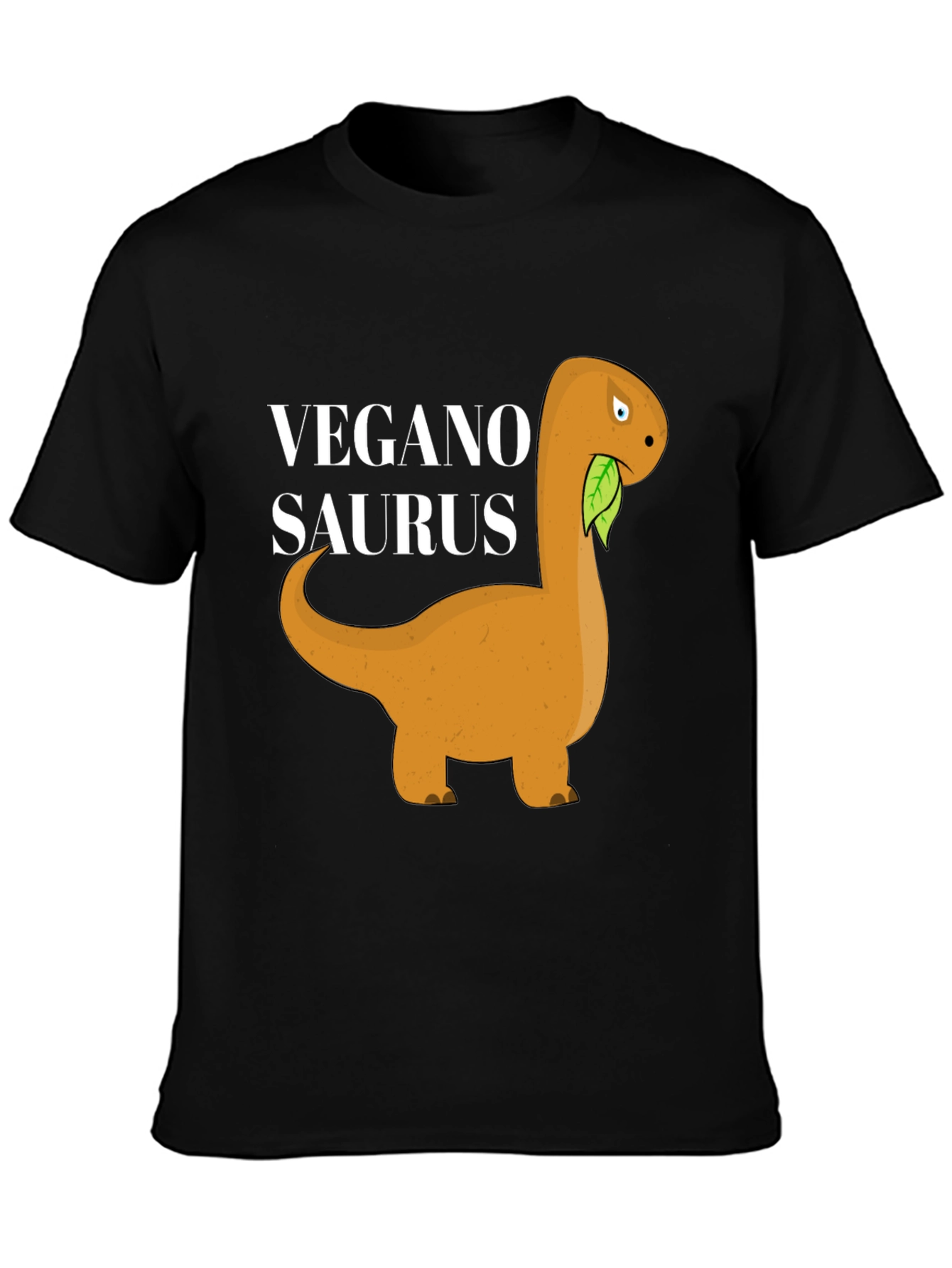 Vegan-o-Saurus Black T-Shirt