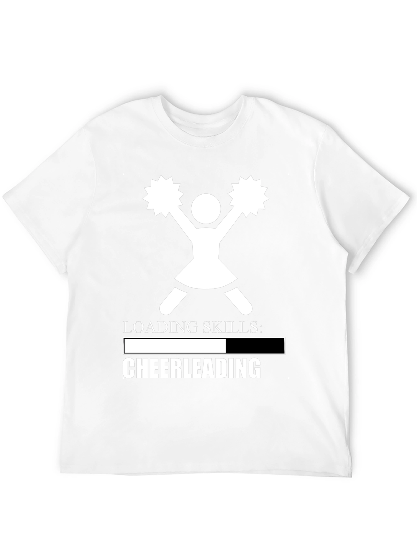 Cheerleading Skills Loading T-Shirt - Black