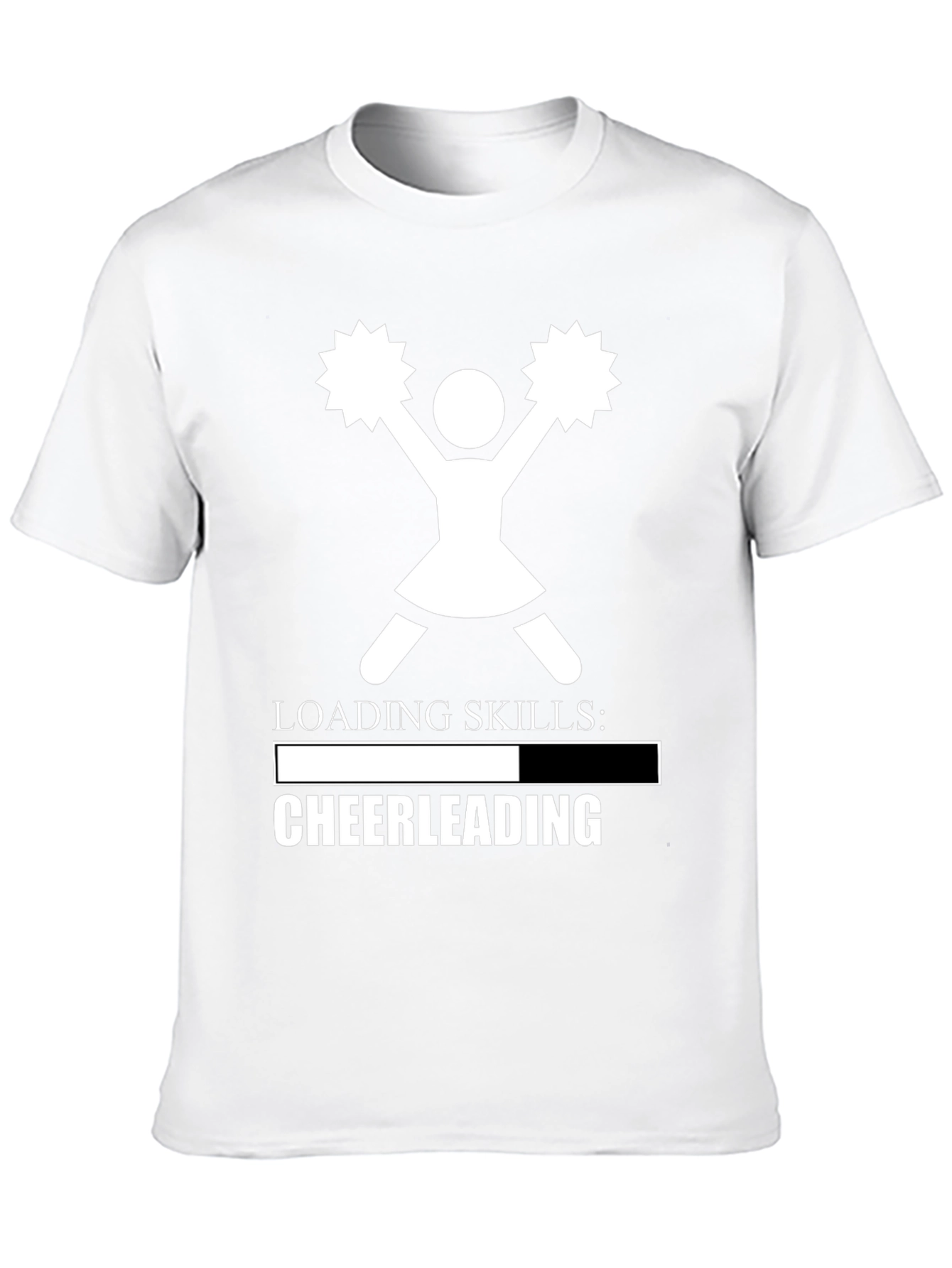 Cheerleading Skills Loading T-Shirt - Black