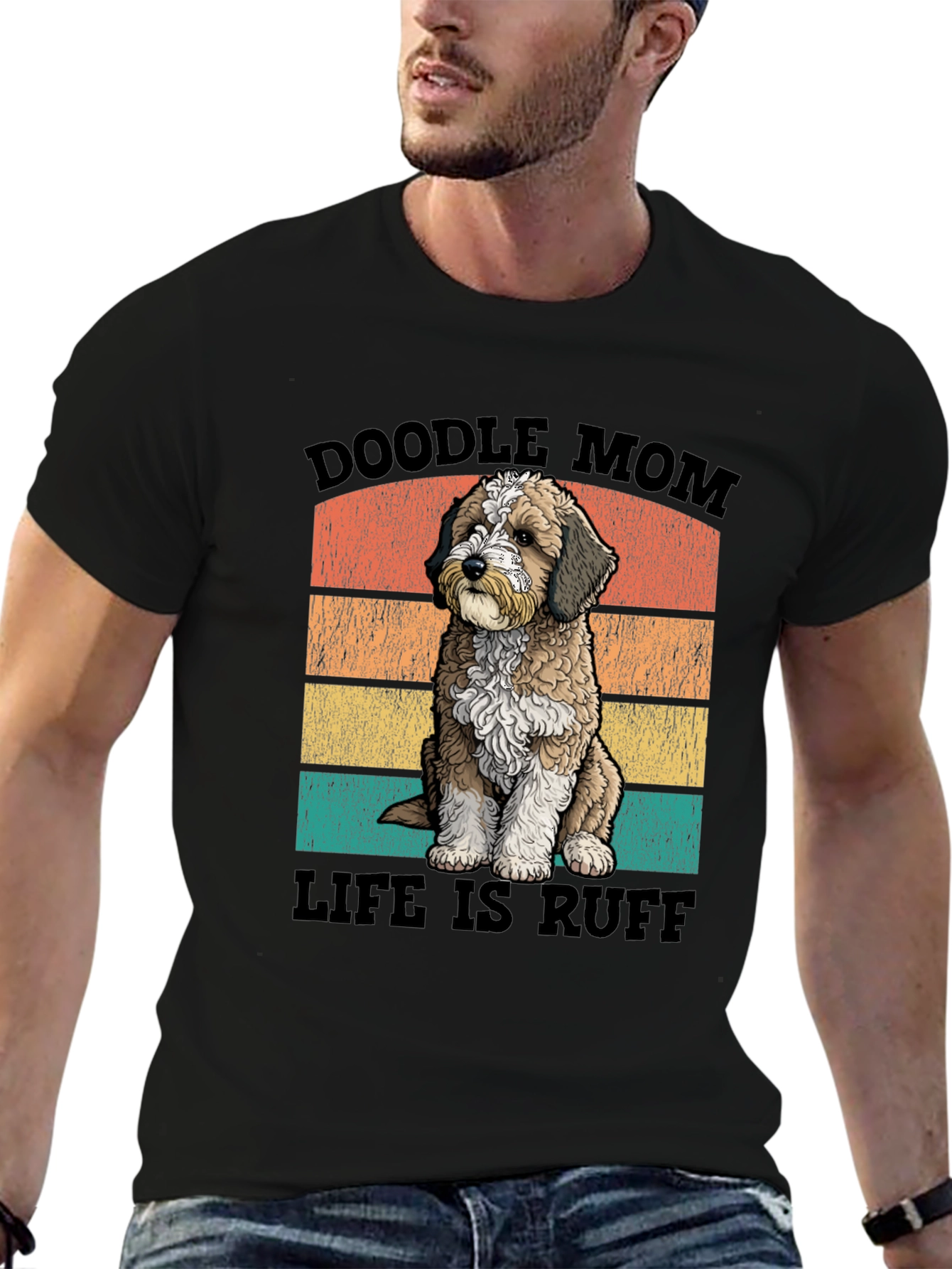 Doodle Mom Life is Ruff T-Shirt