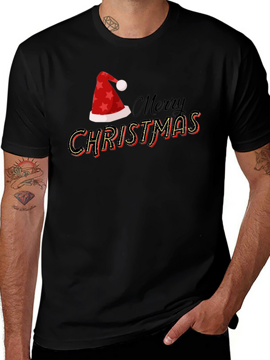 Merry Christmas Graphic Tee - Holiday Style