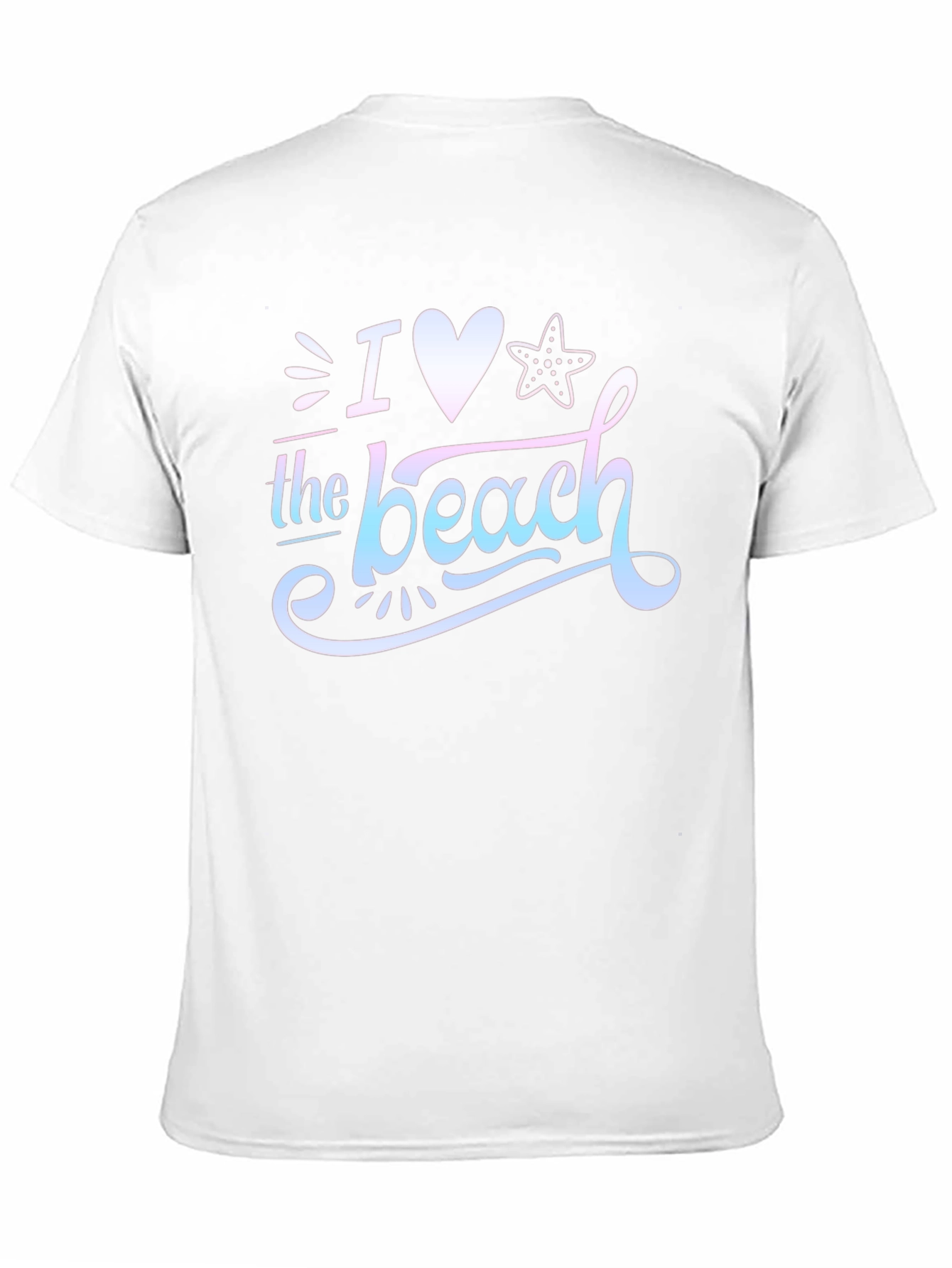I Love the Beach Graphic T-Shirt
