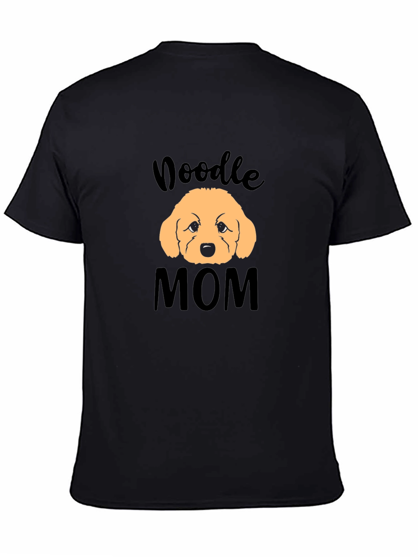 Doodle Mom Black T-Shirt