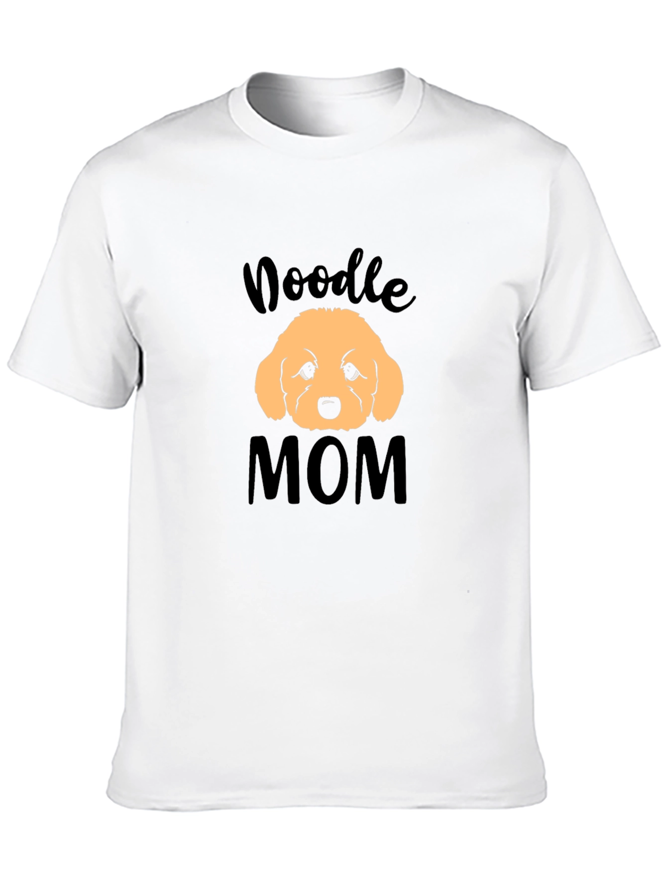 Doodle Mom Black T-Shirt