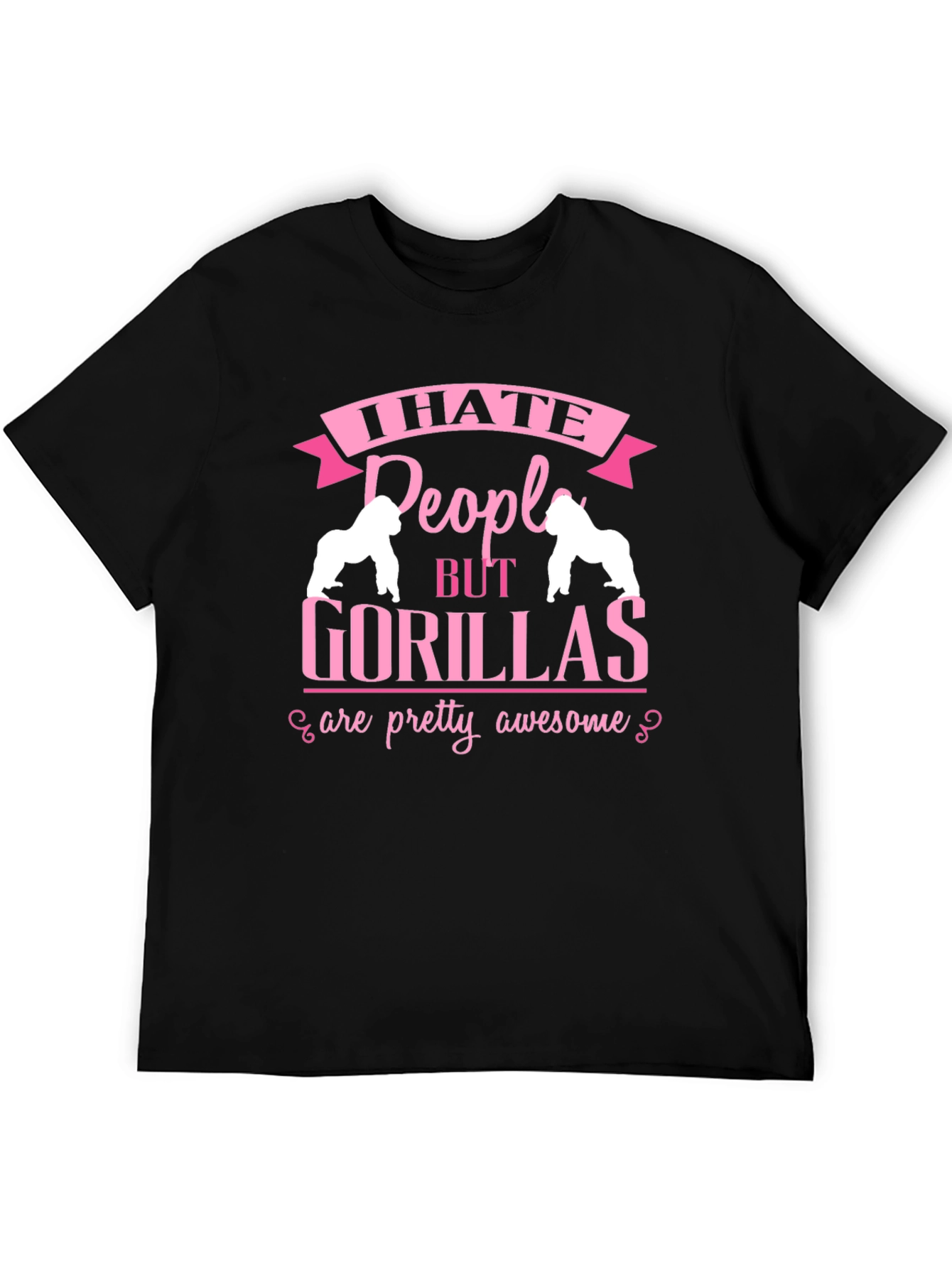 I Hate People But Gorillas T-Shirt