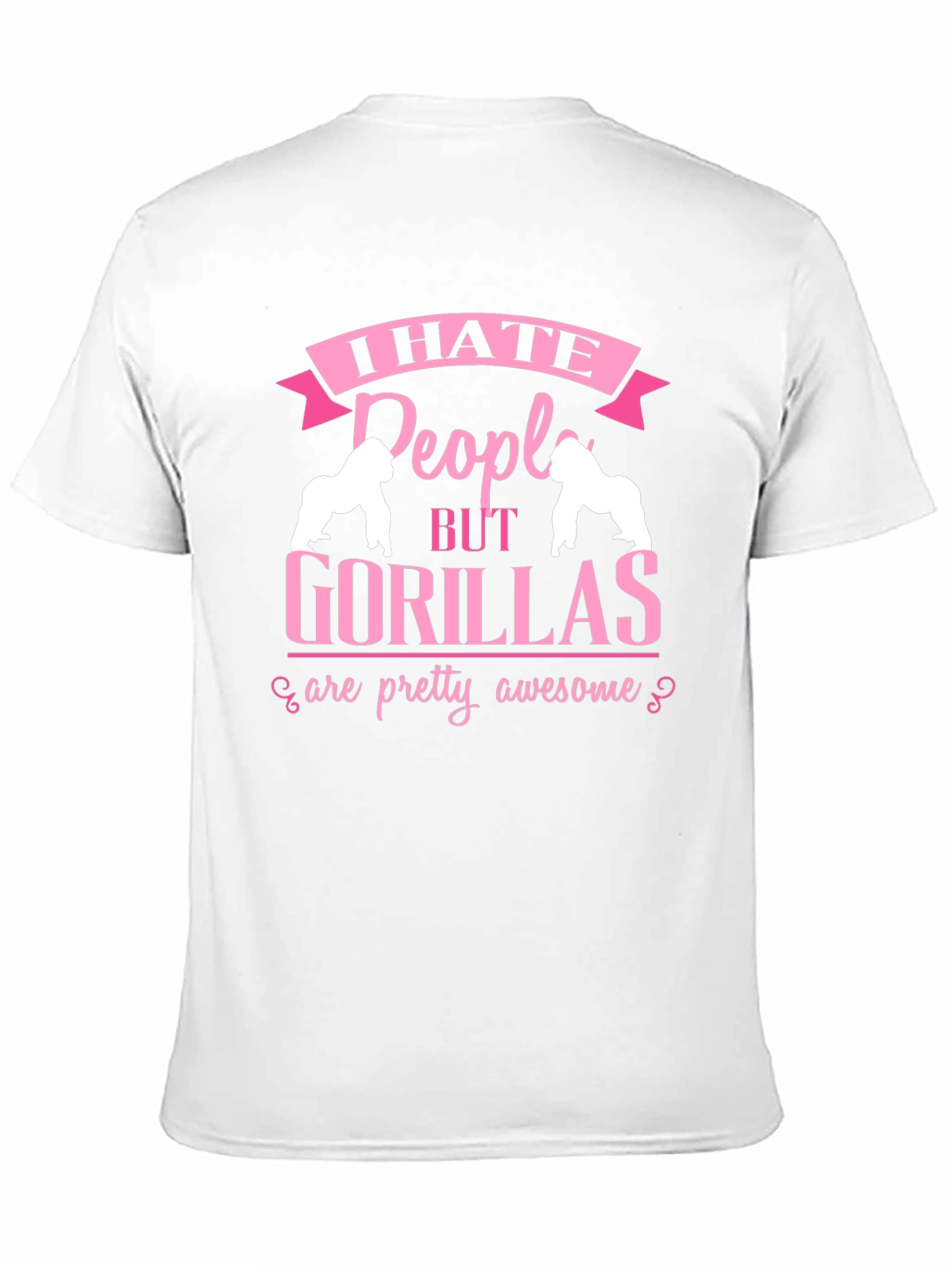 I Hate People But Gorillas T-Shirt