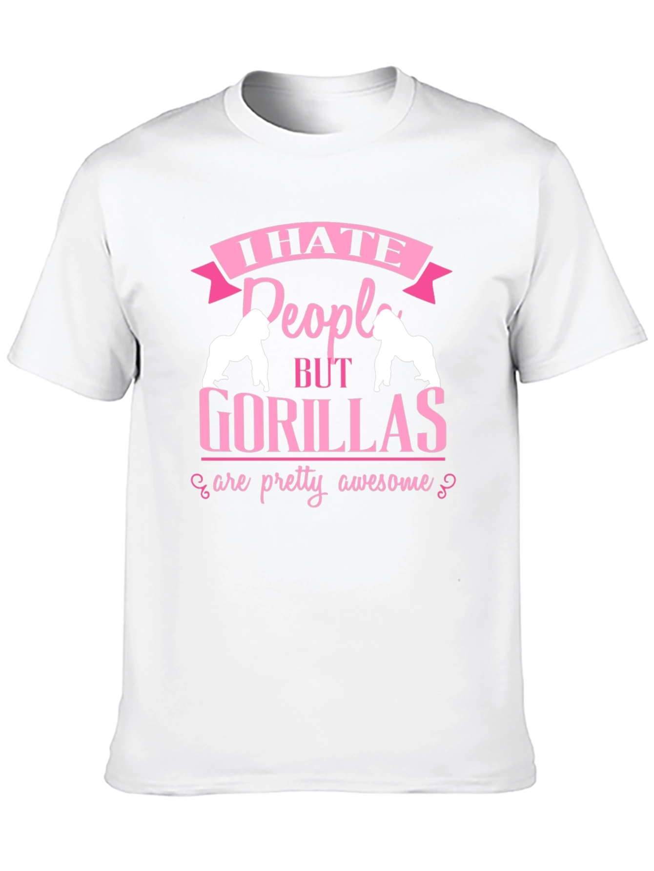 I Hate People But Gorillas T-Shirt