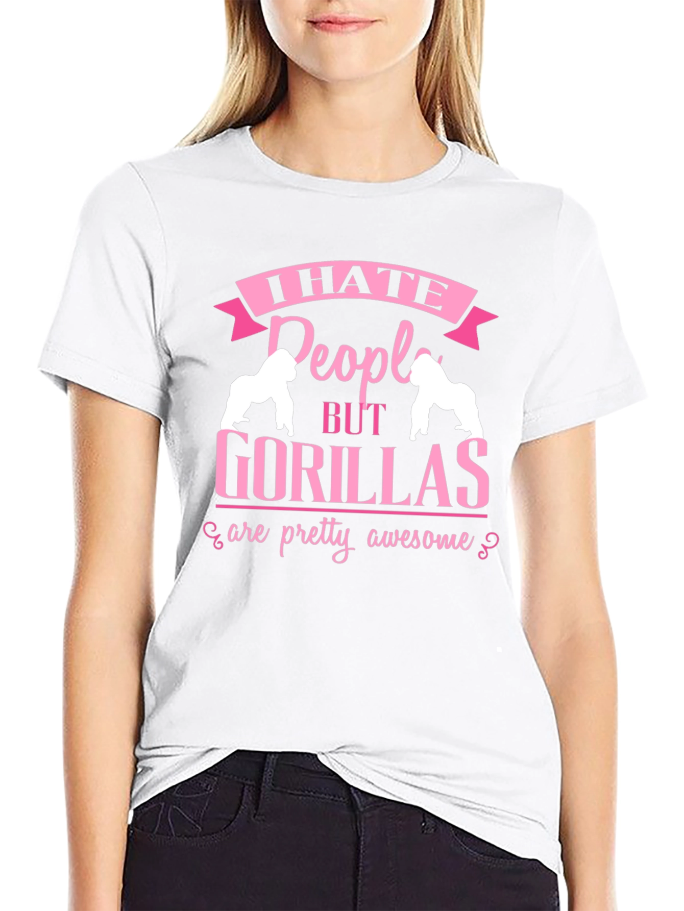 I Hate People But Gorillas T-Shirt