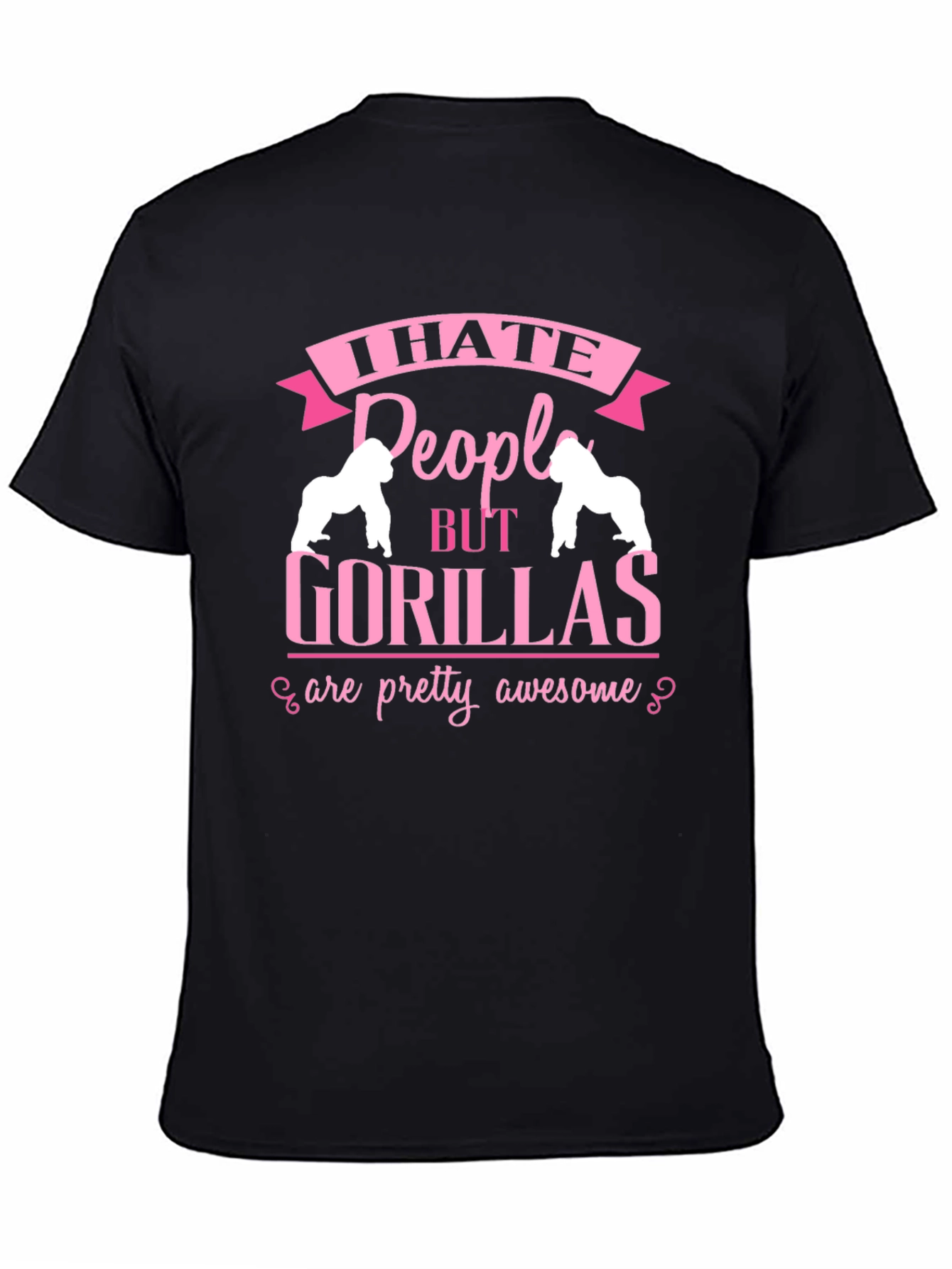 I Hate People But Gorillas T-Shirt