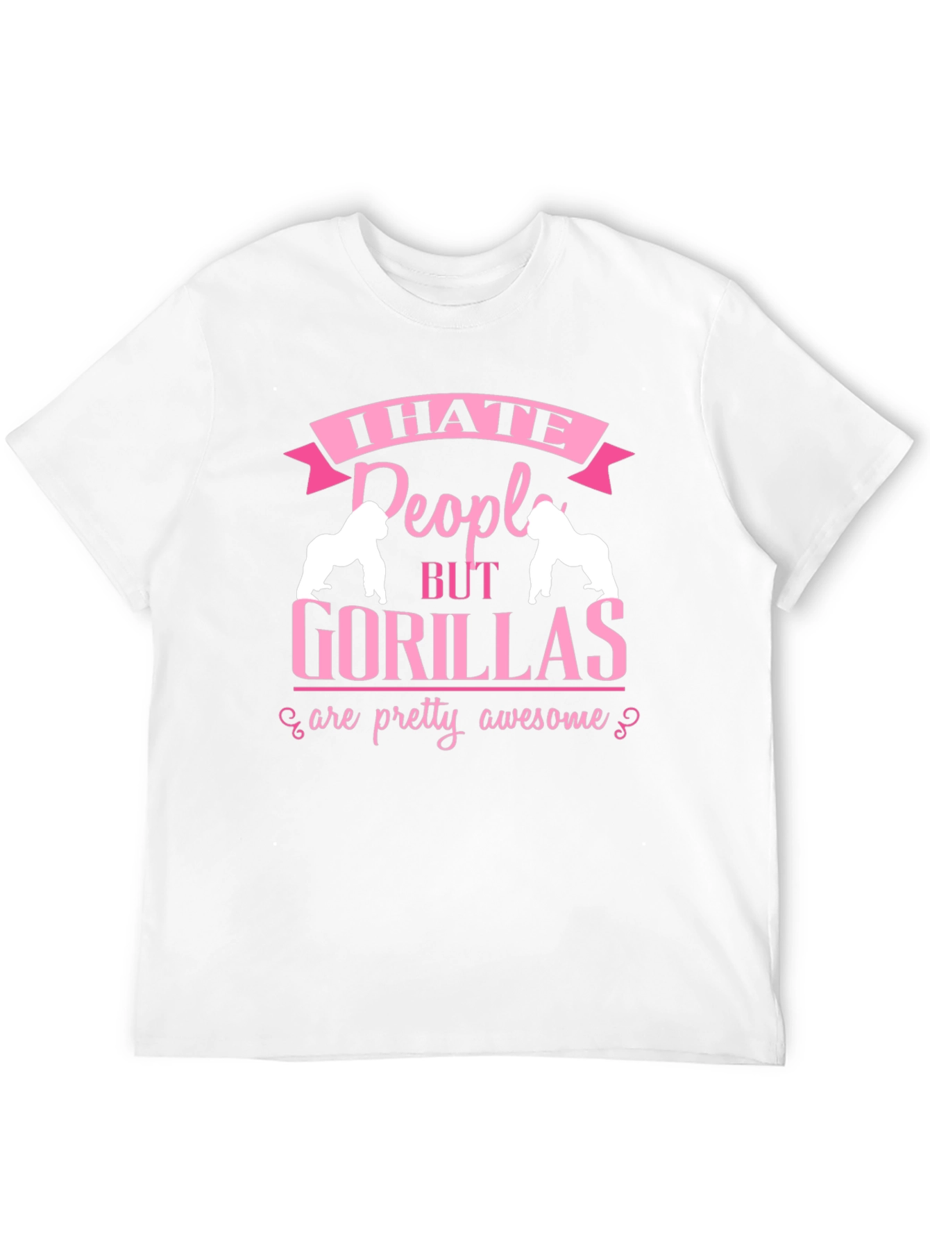 I Hate People But Gorillas T-Shirt