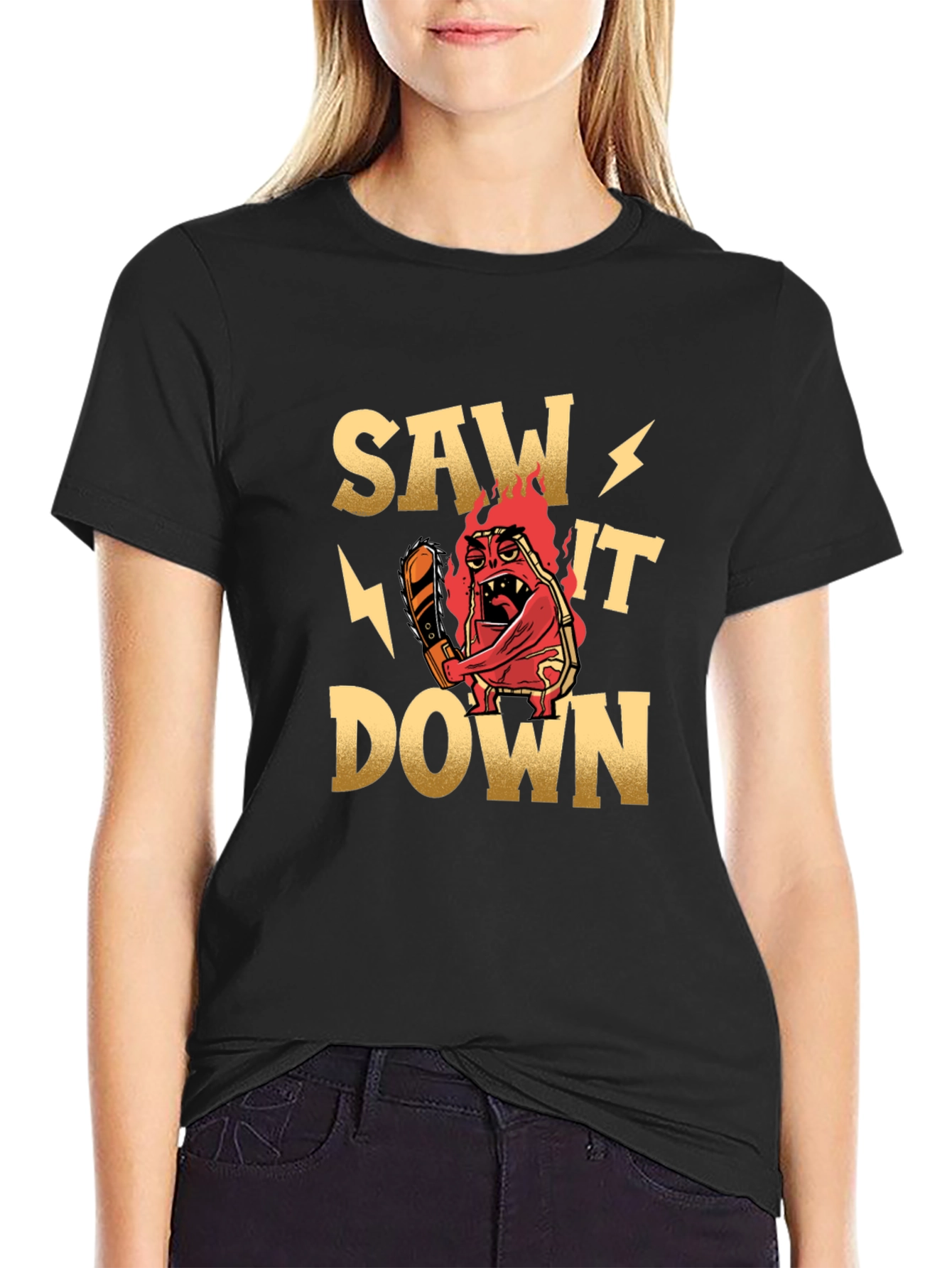 Saw It Down Graphic T-Shirt