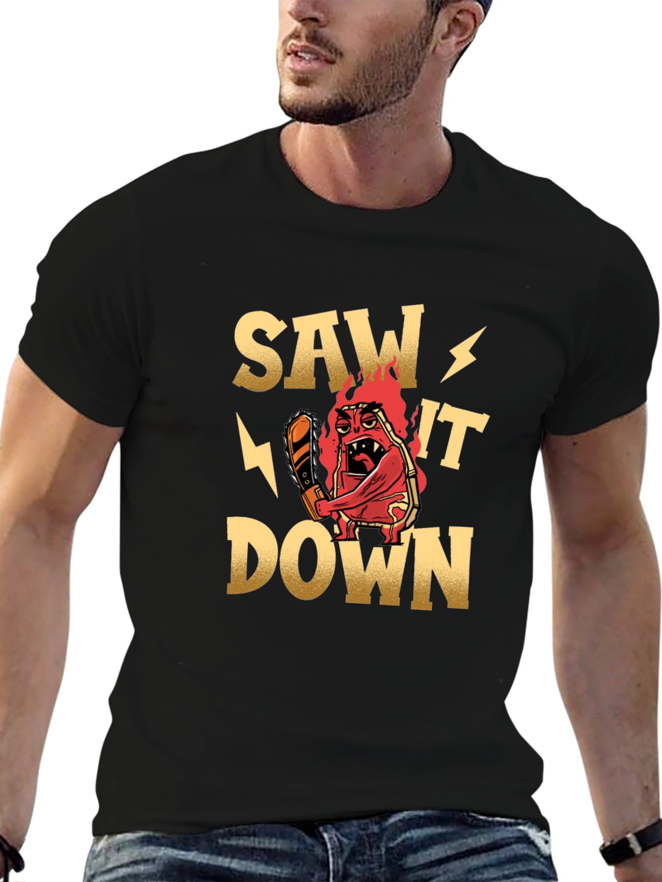 Saw It Down Graphic T-Shirt