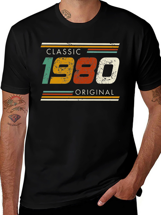 Classic 1980 Original Graphic T-Shirt