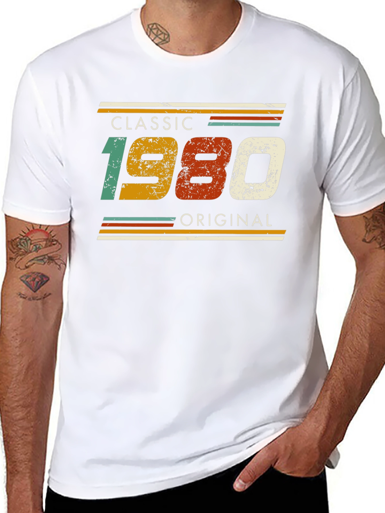 Classic 1980 Original Graphic T-Shirt