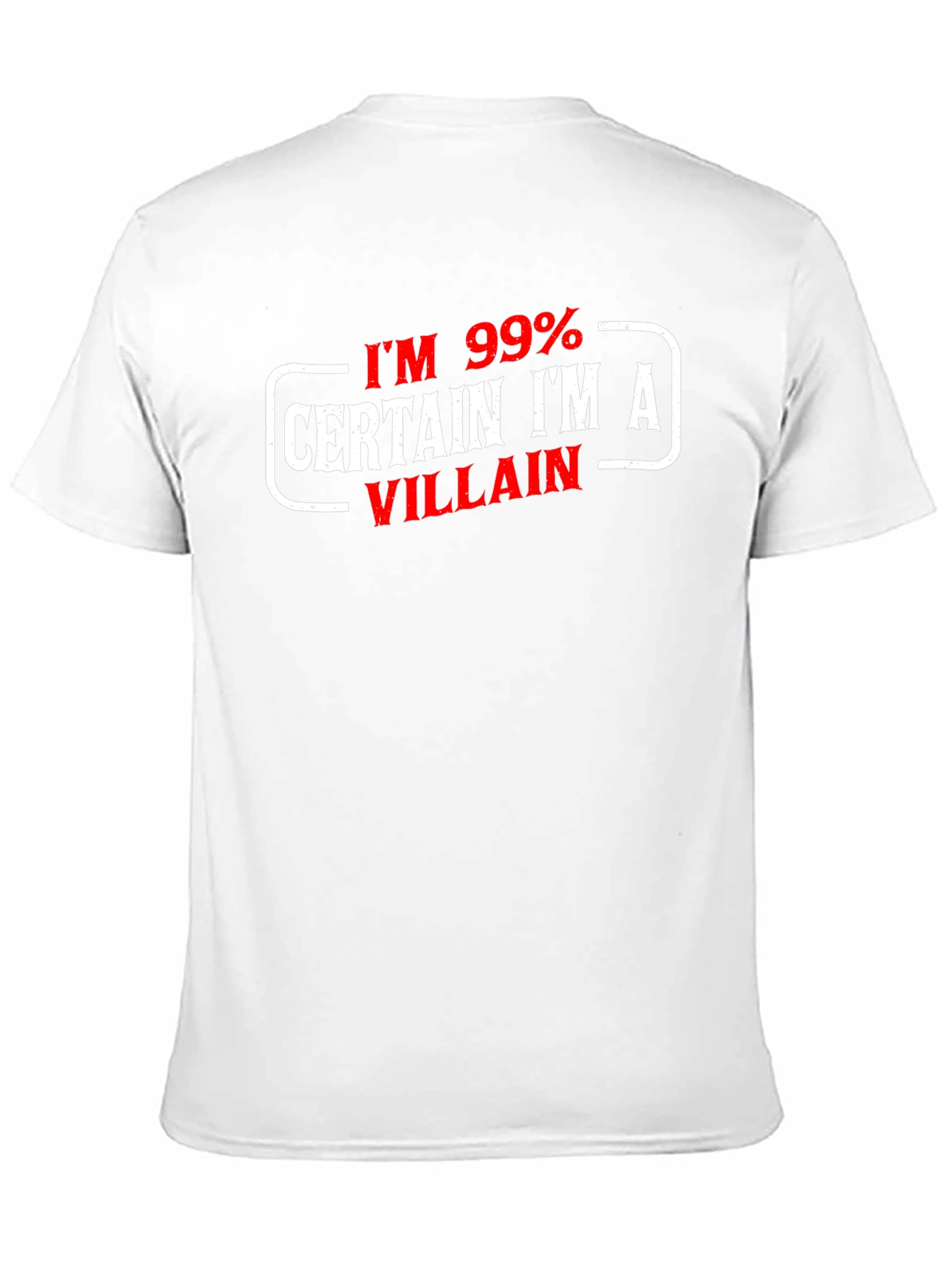 Villain T-Shirt - Funny Graphic Tee