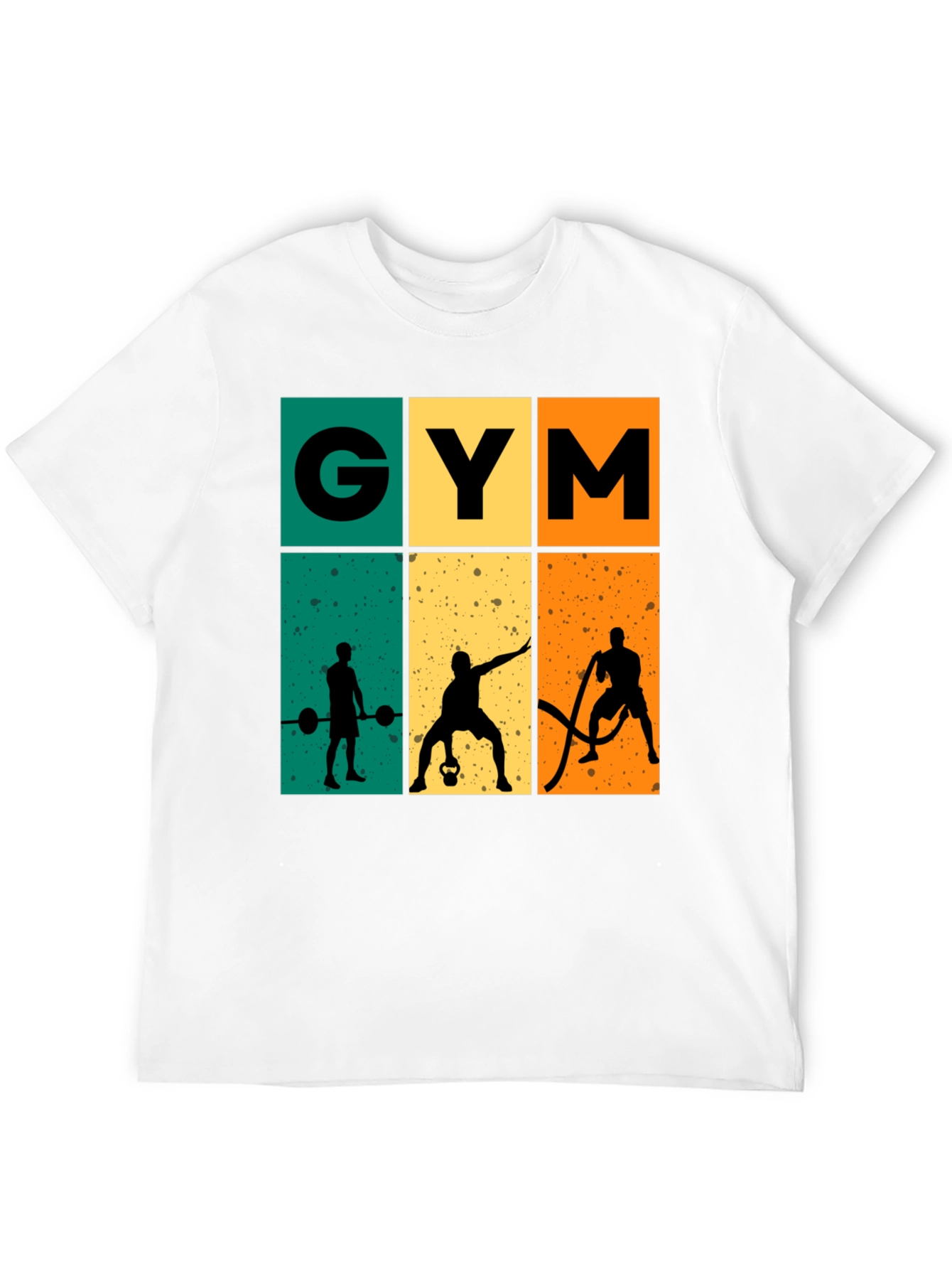 Retro Gym Workout T-Shirt - Bodybuilding Fitness Tee