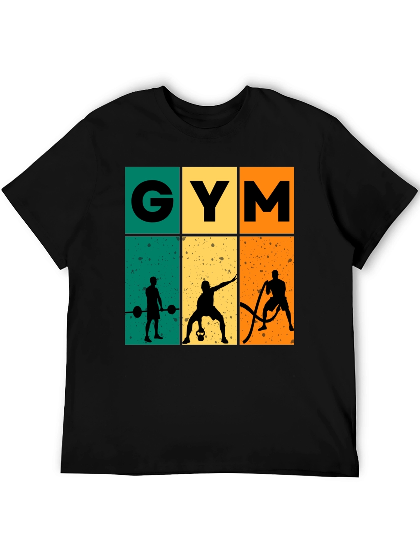 Retro Gym Workout T-Shirt - Bodybuilding Fitness Tee