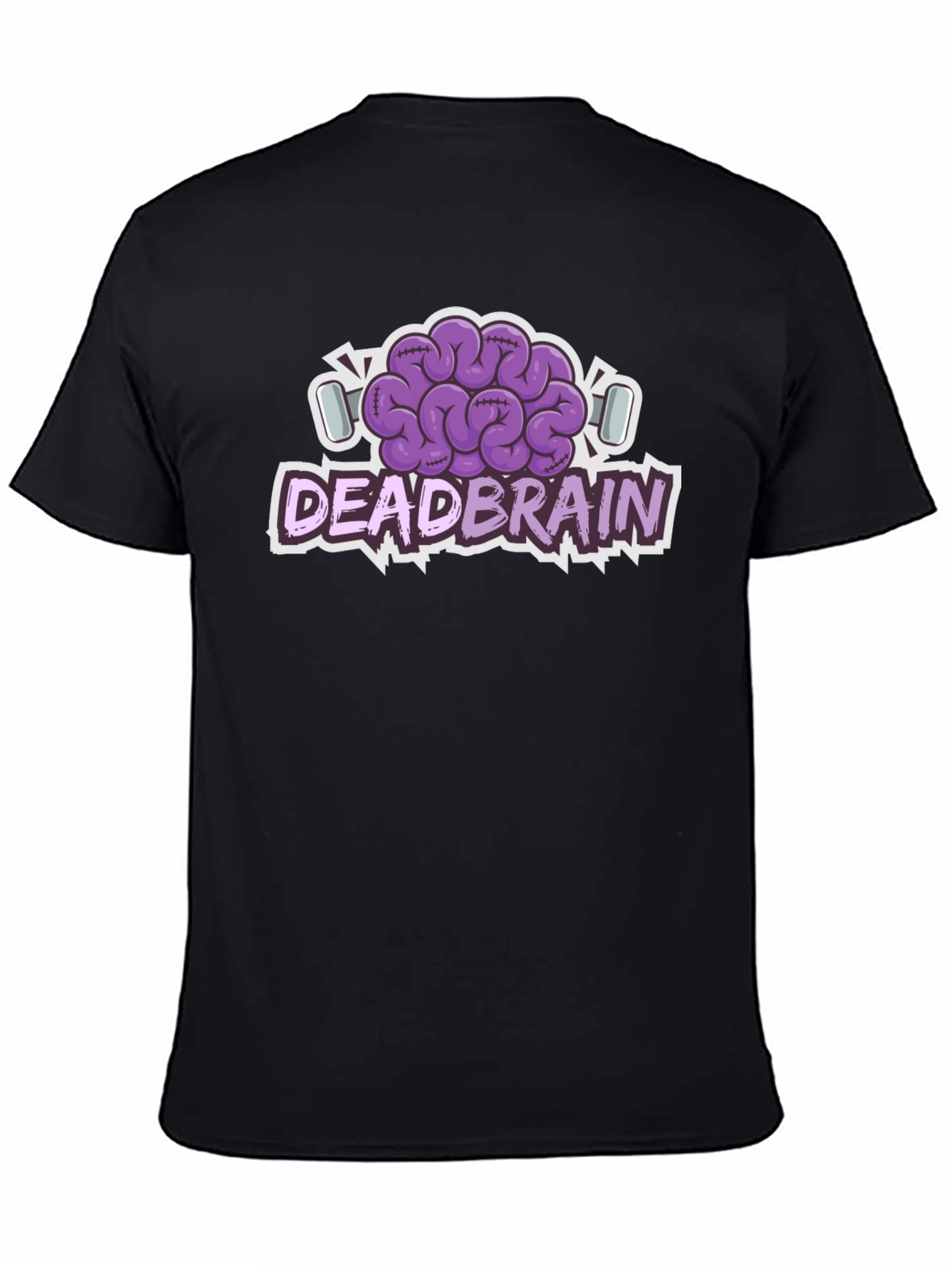 Dead Brain Graphic Tee - Unique Zombie Style Shirt
