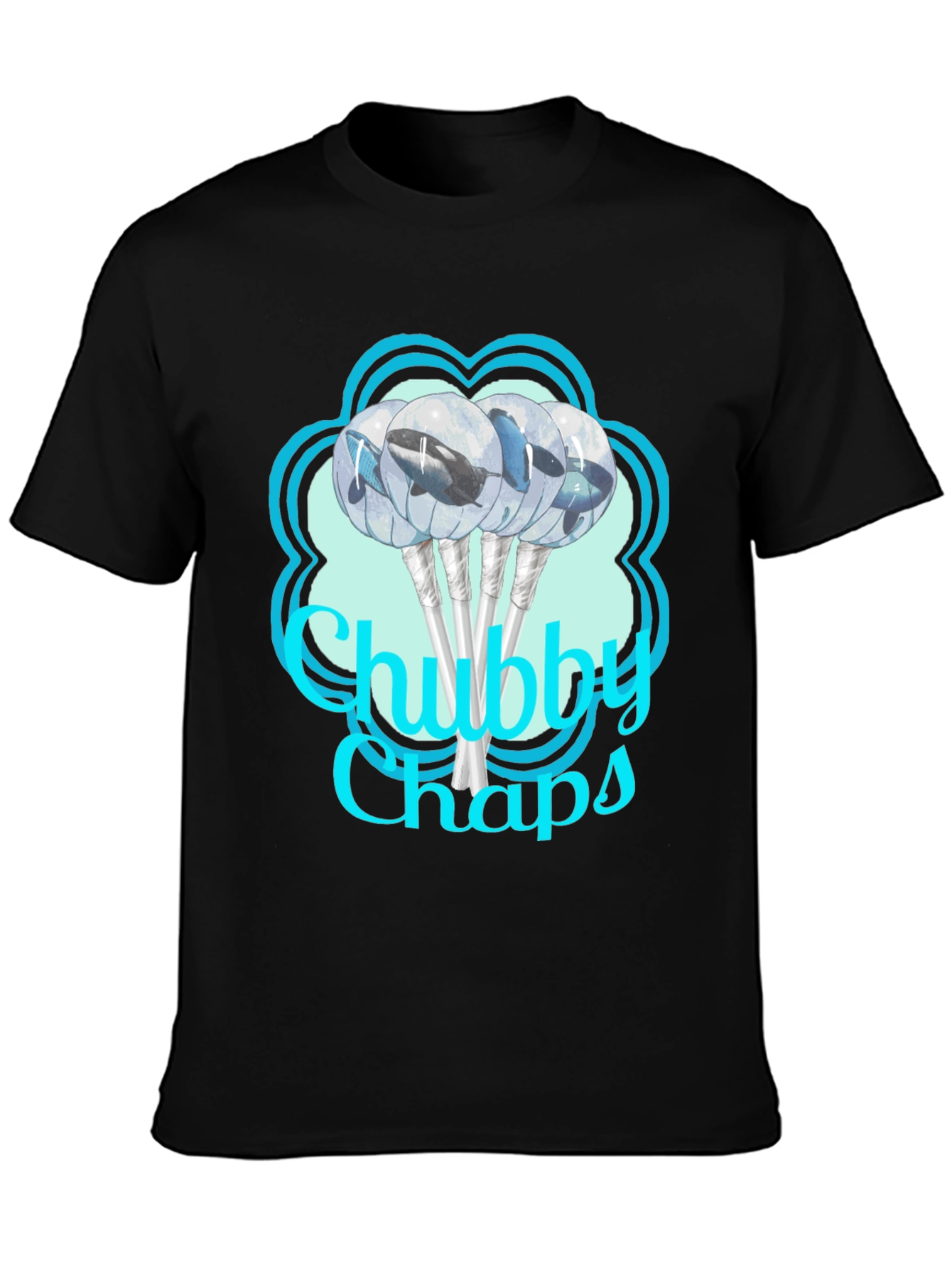 Chubby Chaps Whale Lollipop Graphic Tee