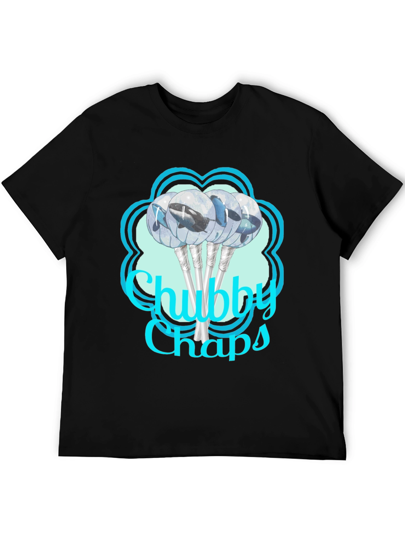 Chubby Chaps Whale Lollipop Graphic Tee