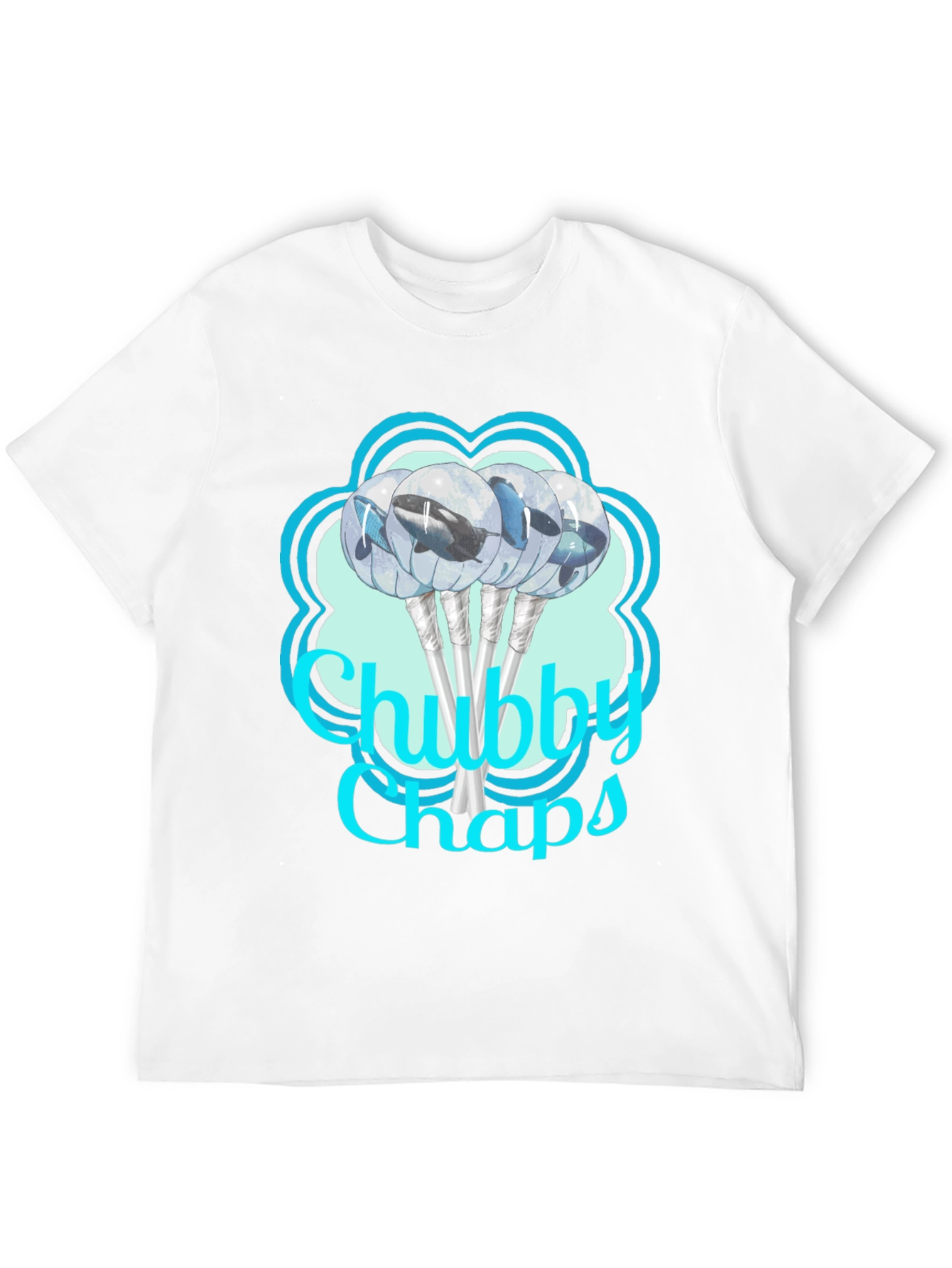 Chubby Chaps Whale Lollipop Graphic Tee