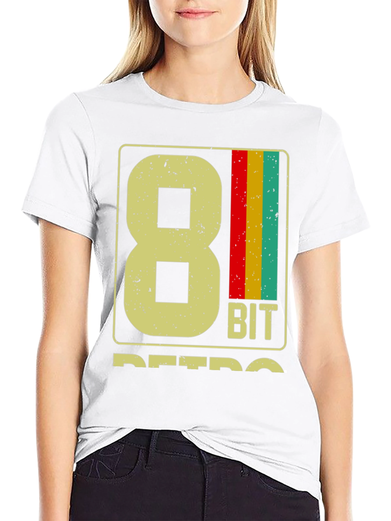 Retro 8-Bit Graphic T-Shirt