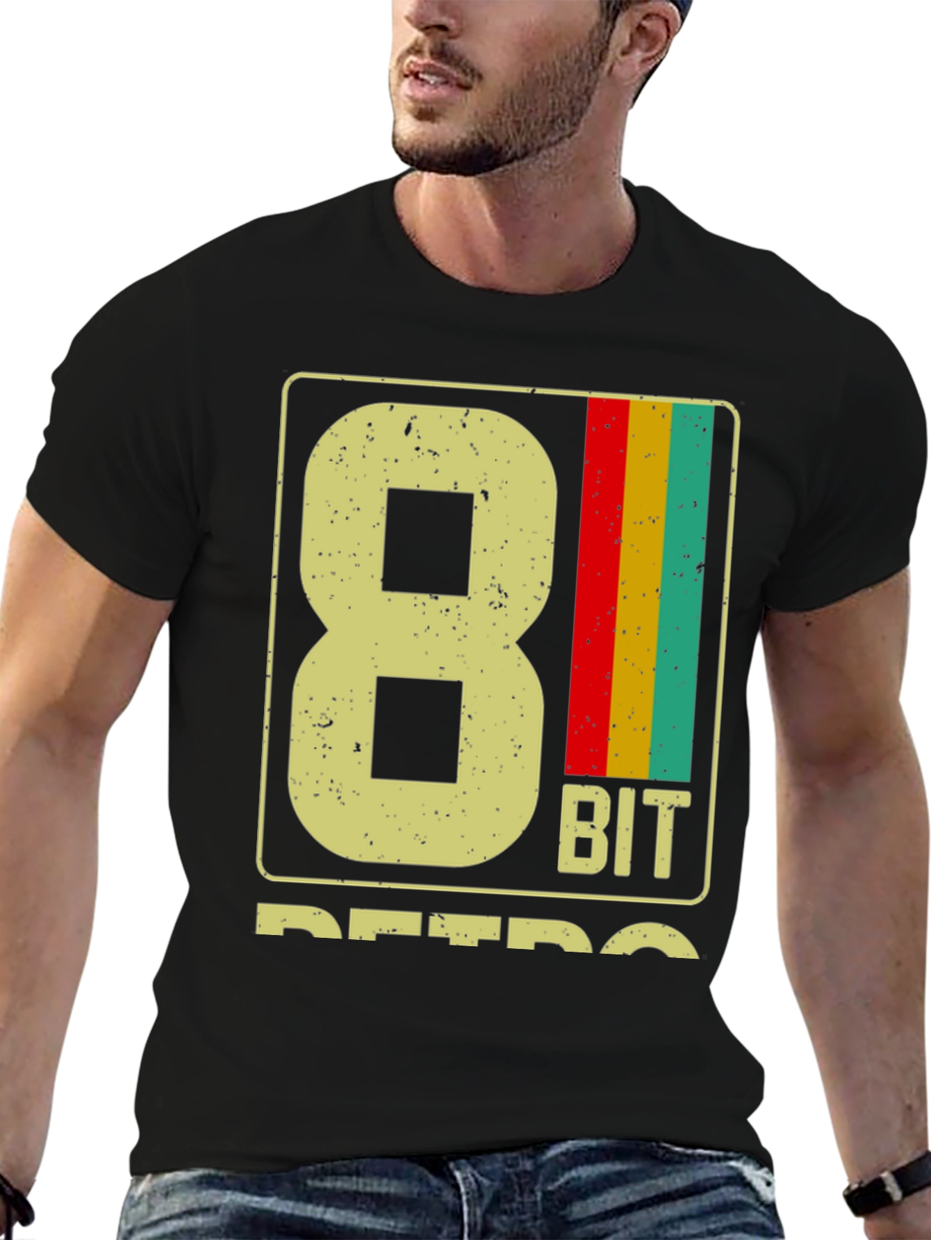 Retro 8-Bit Graphic T-Shirt