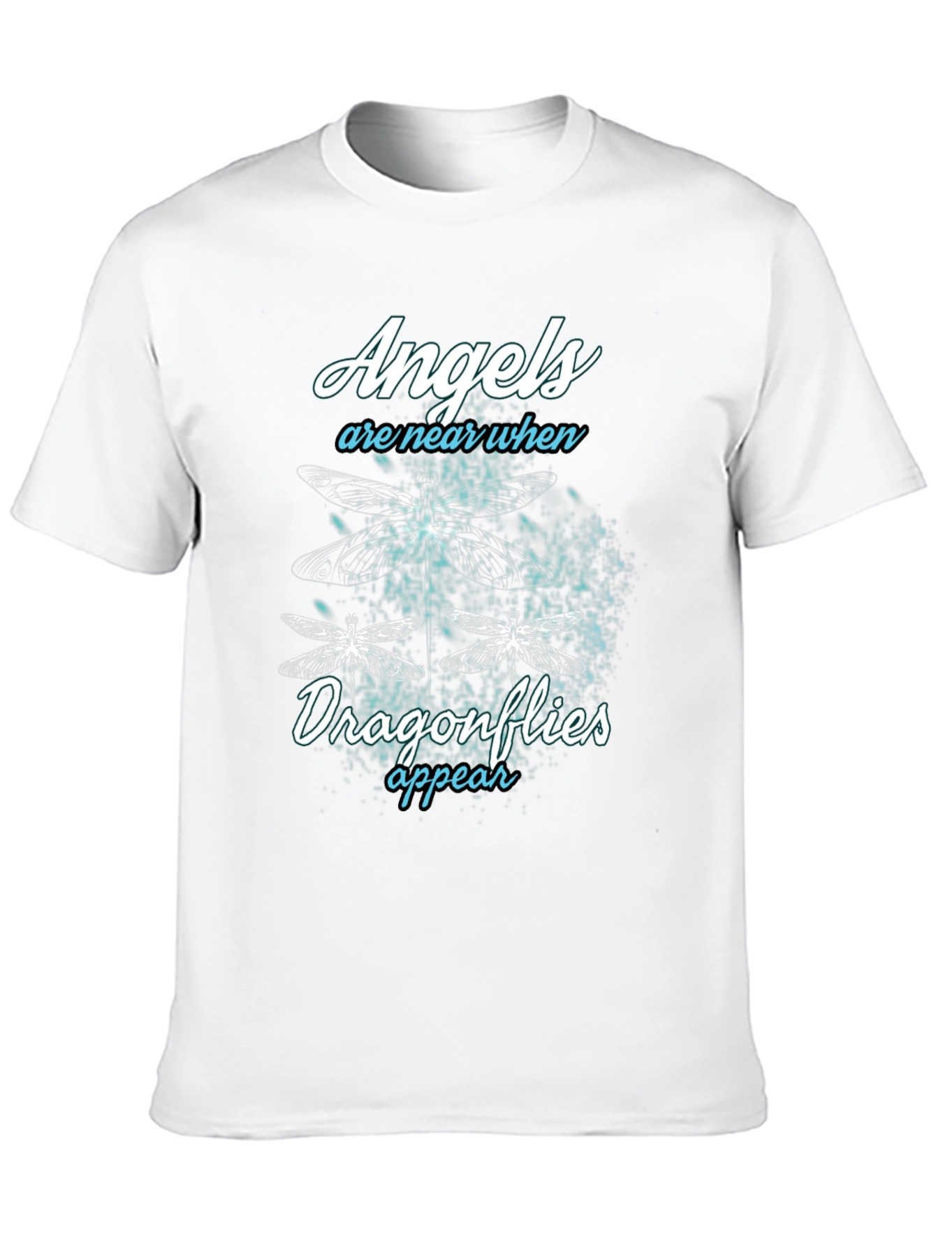 Angels and Dragonflies Graphic T-Shirt