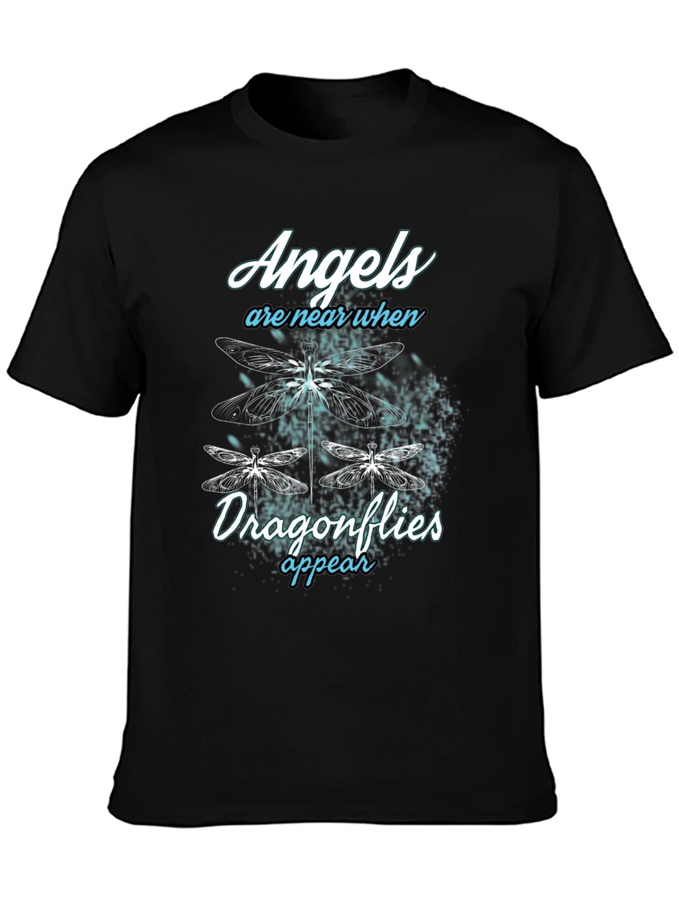 Angels and Dragonflies Graphic T-Shirt