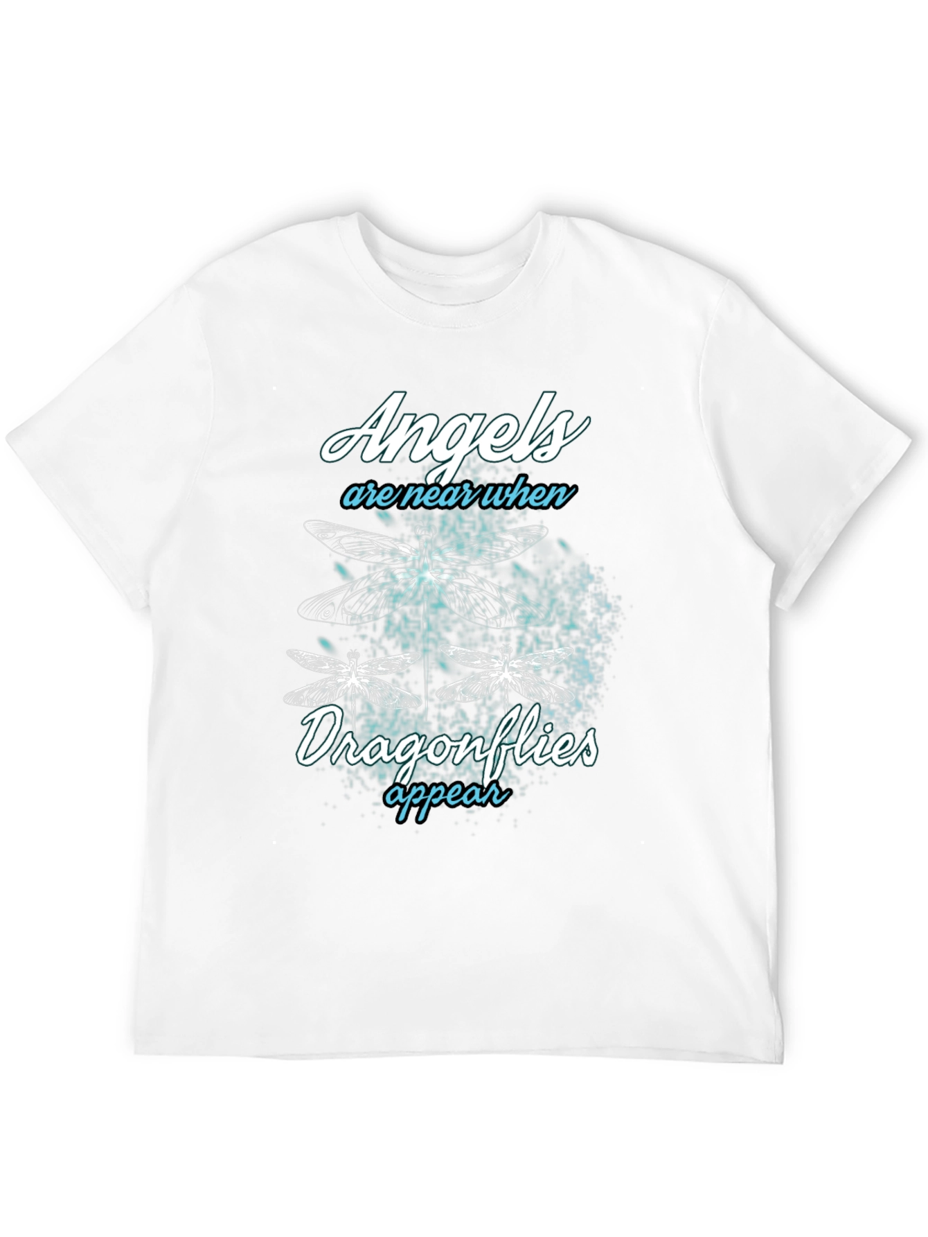 Angels and Dragonflies Graphic T-Shirt