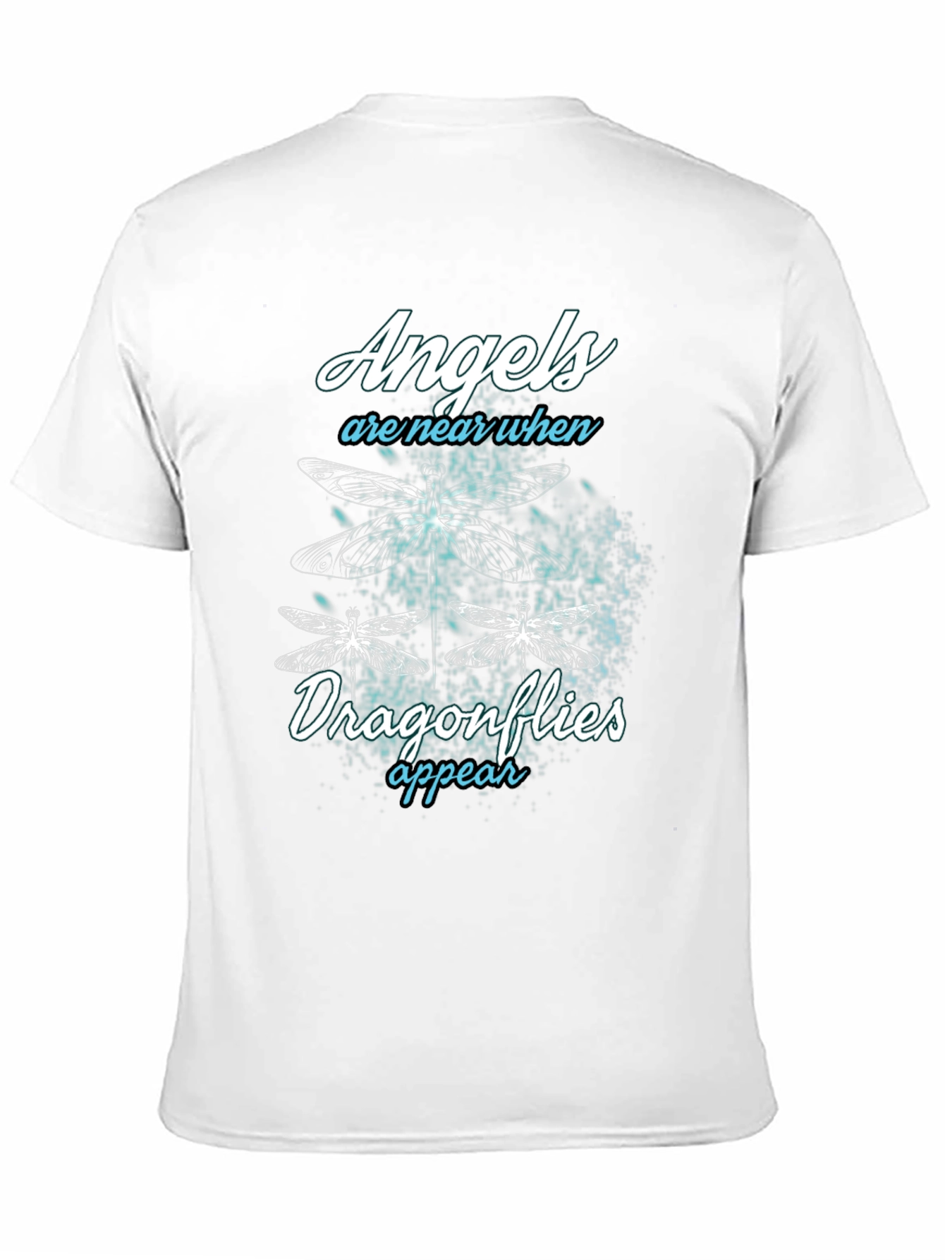 Angels and Dragonflies Graphic T-Shirt