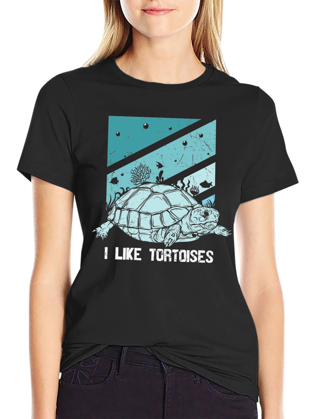 I Like Tortoises Graphic T-Shirt