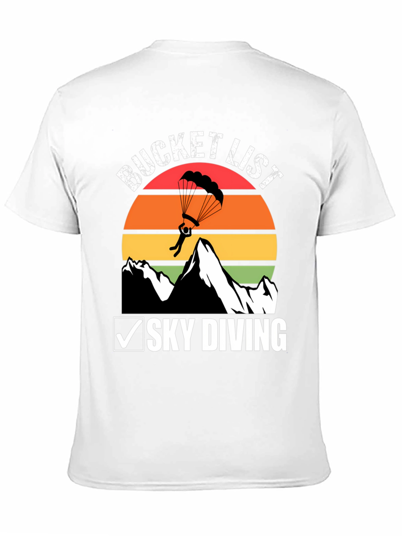 Skydiving Bucket List T-Shirt