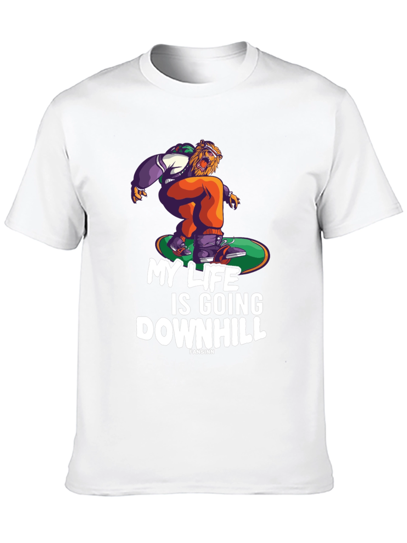 My Life is Going Downhill Graphic Tee