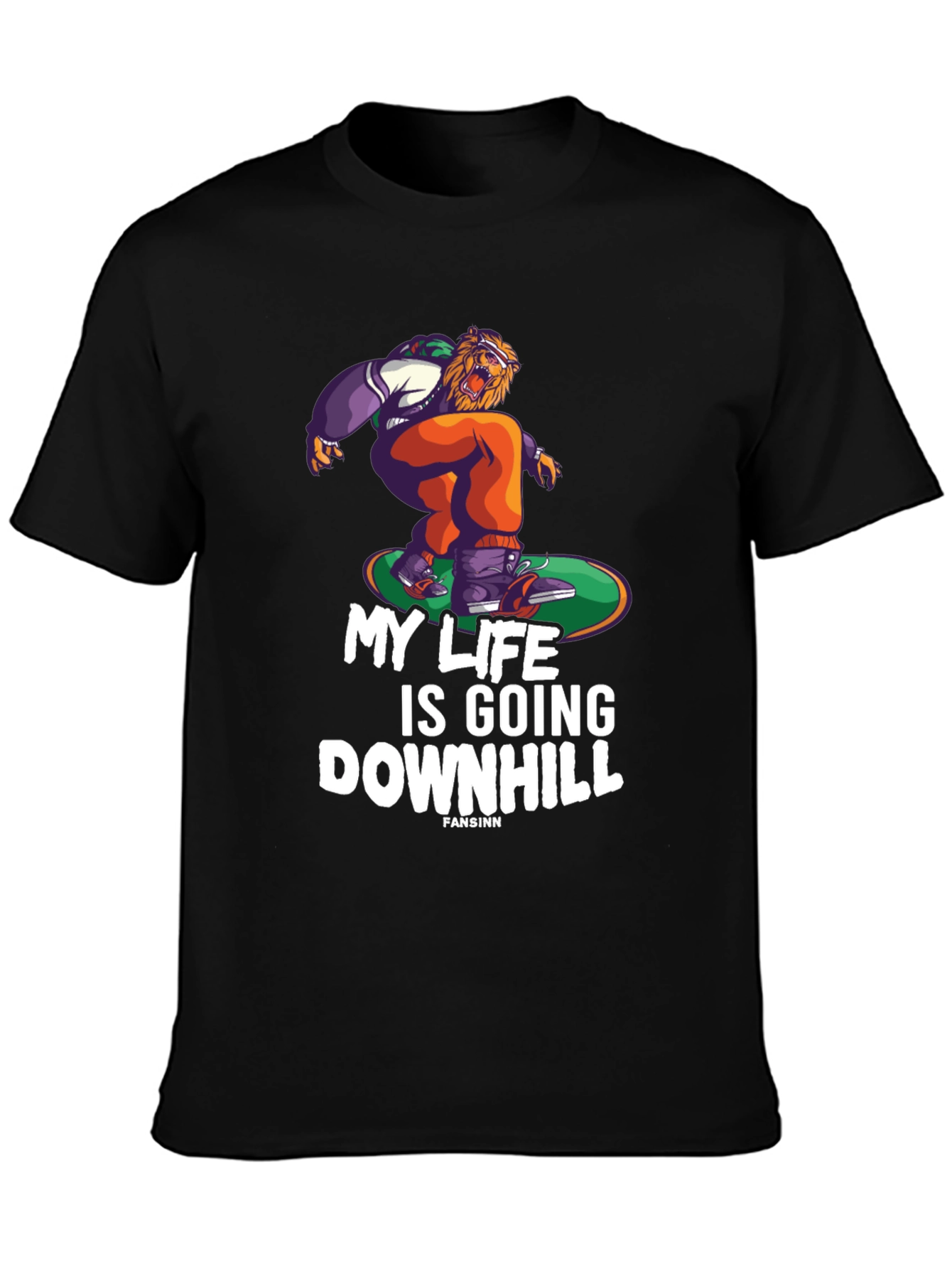 My Life is Going Downhill Graphic Tee
