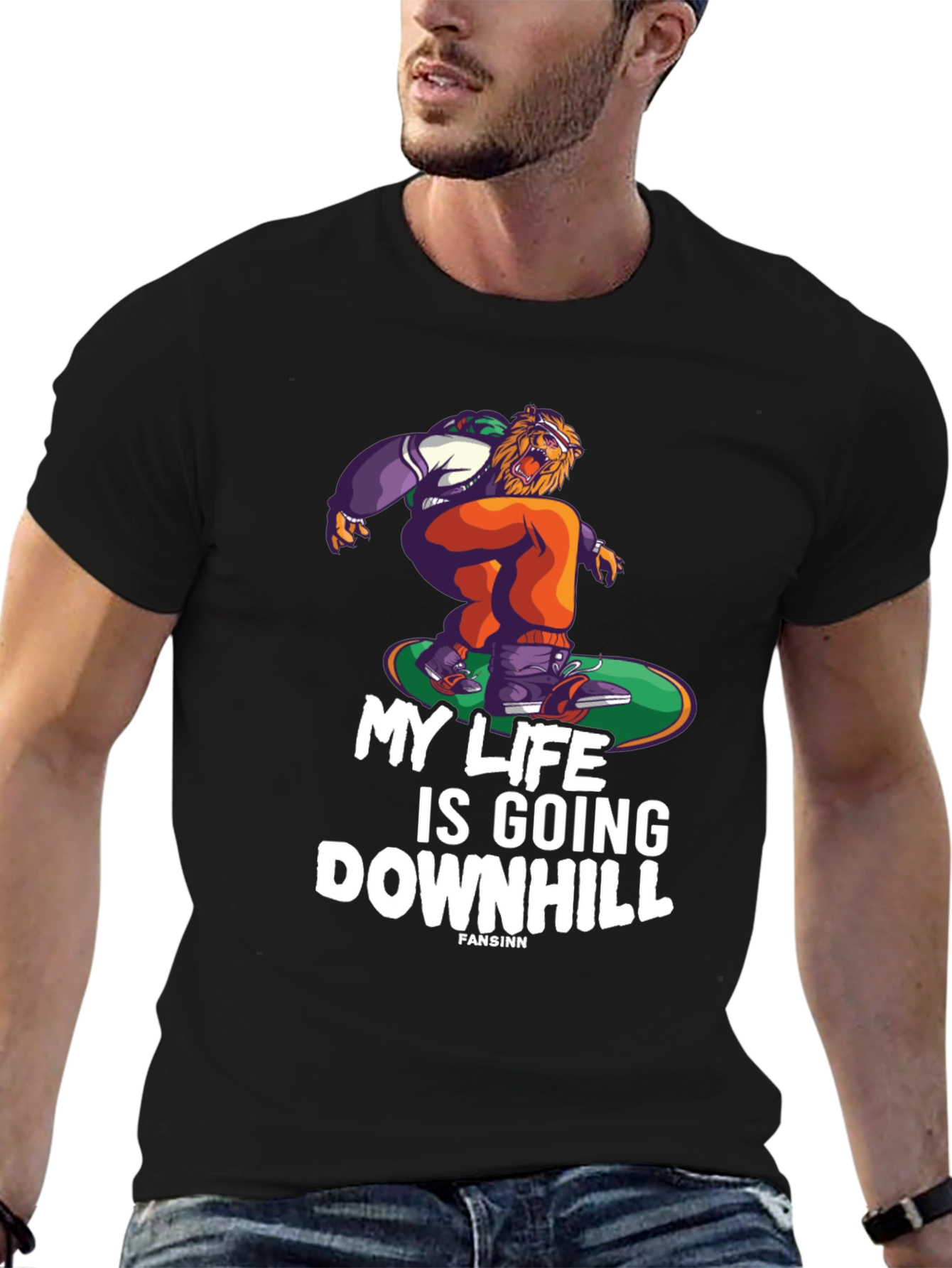My Life is Going Downhill Graphic Tee