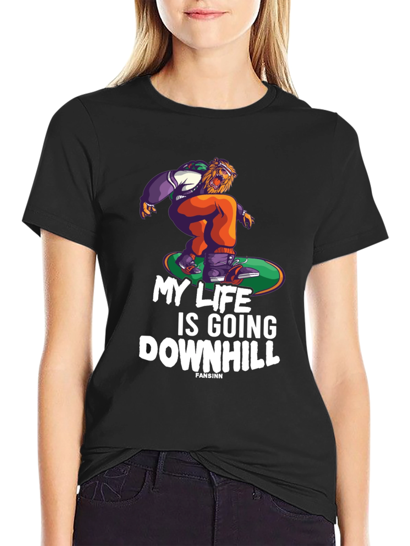 My Life is Going Downhill Graphic Tee