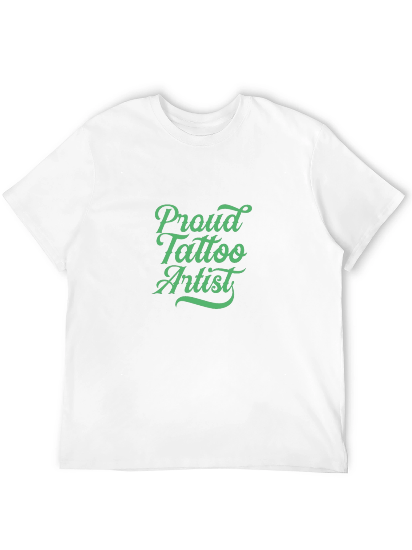 Proud Tattoo Artist Black Graphic Tee