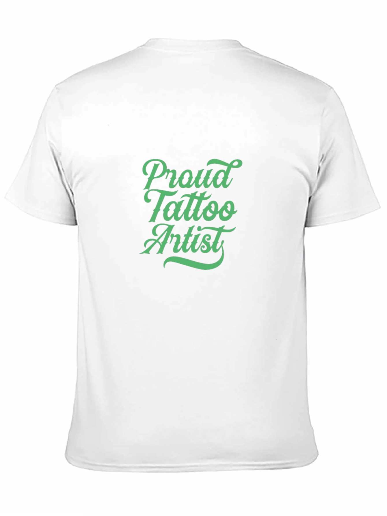 Proud Tattoo Artist Black Graphic Tee