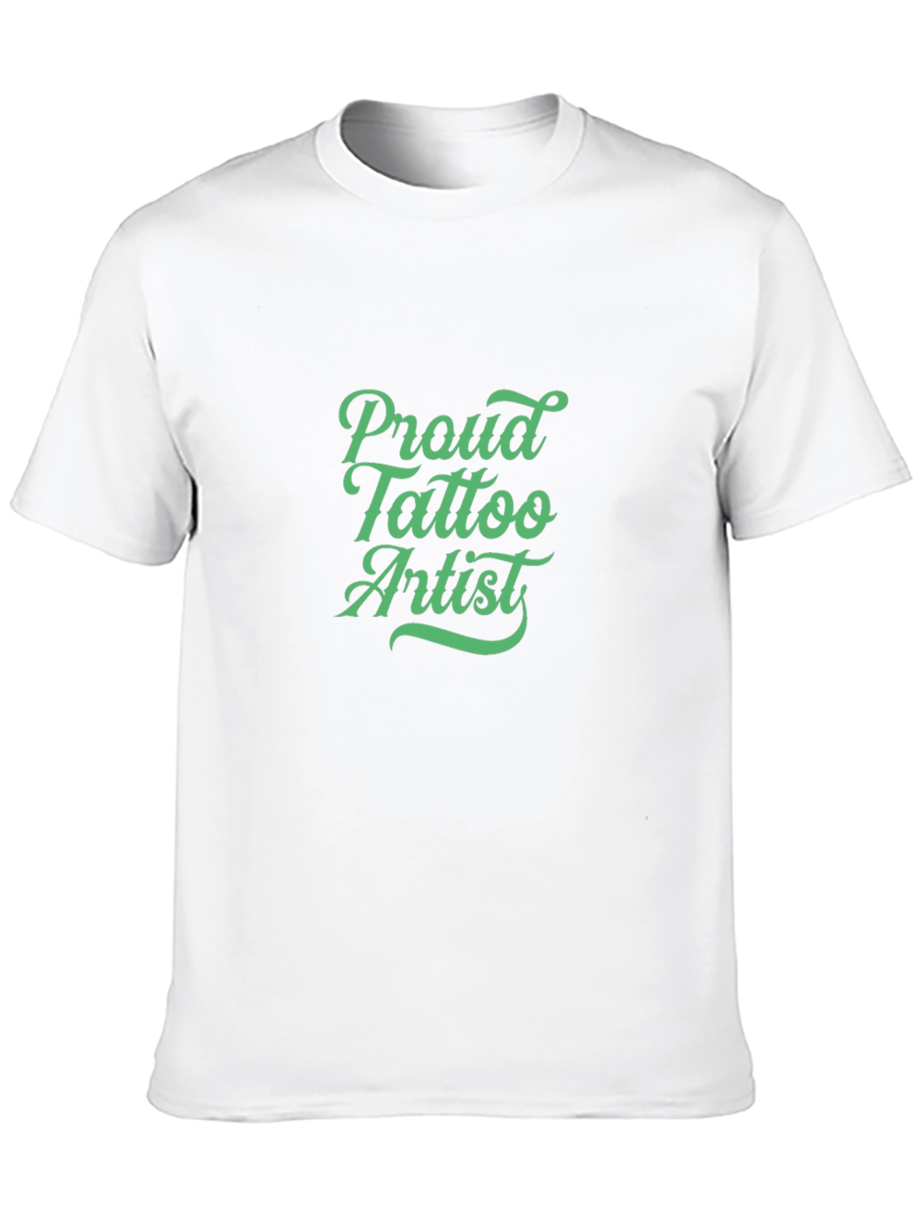 Proud Tattoo Artist Black Graphic Tee